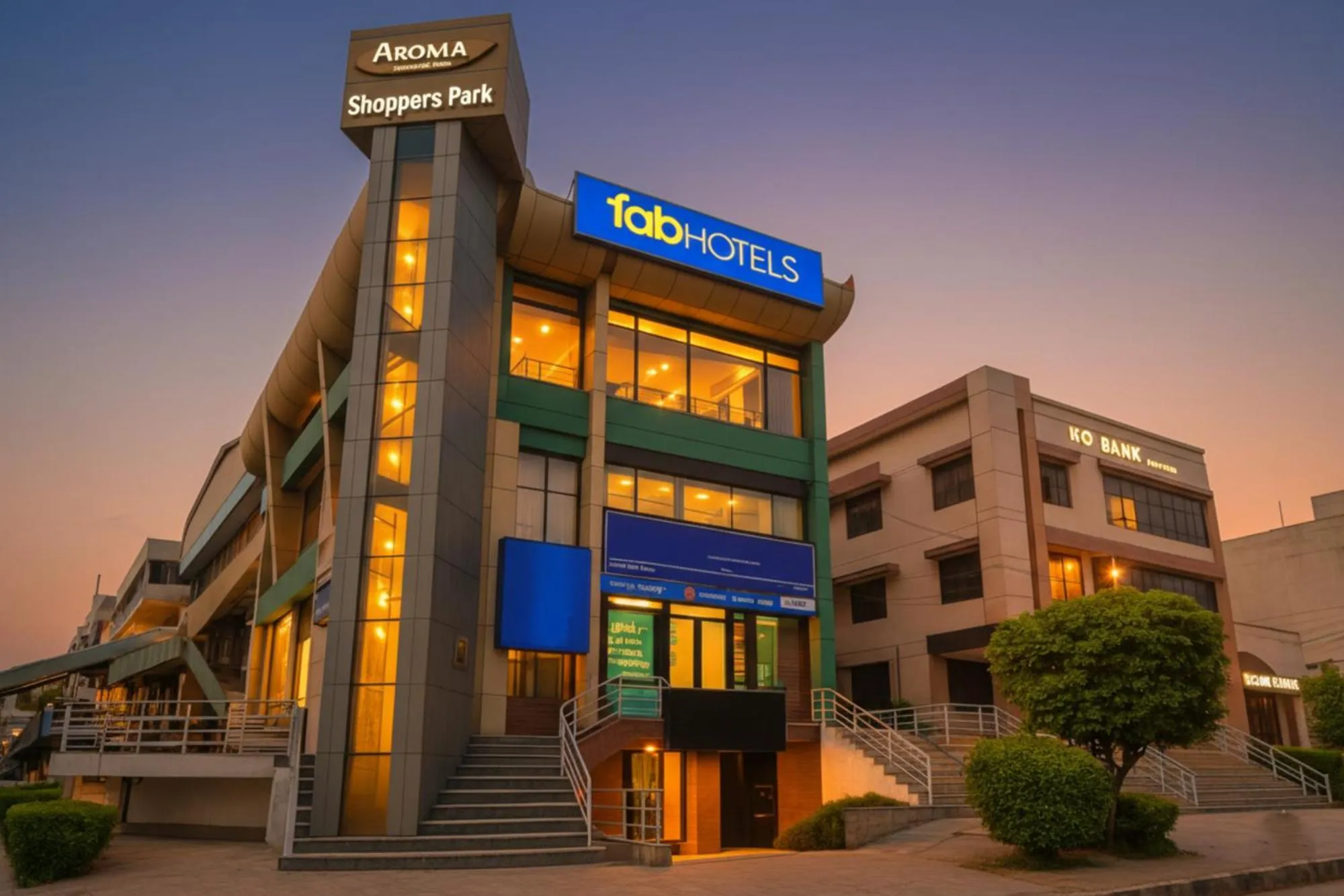 Property building in FabHotel Prime IP Indrapuram