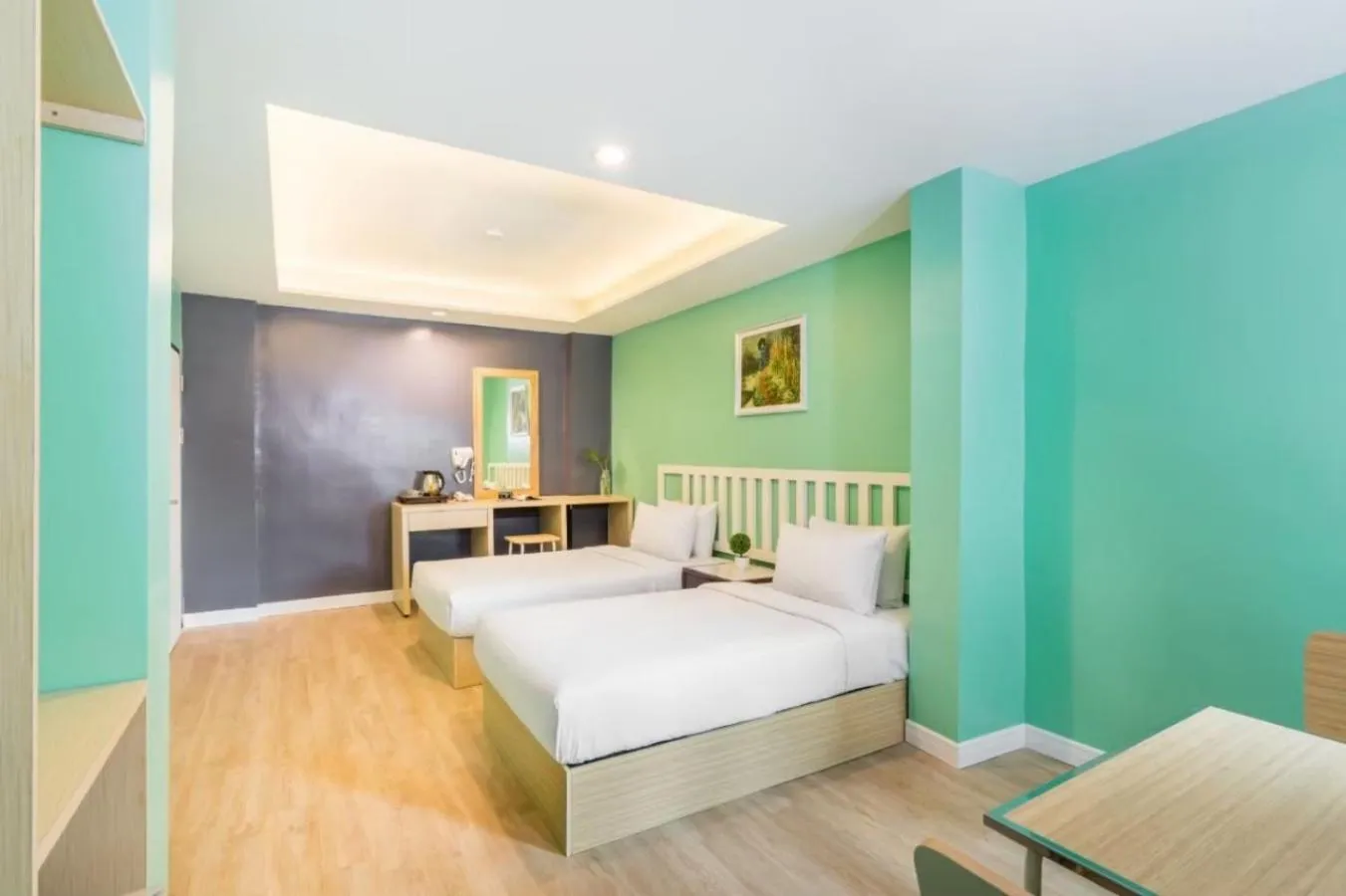 Bed in Metro Link Ratchada Hotel