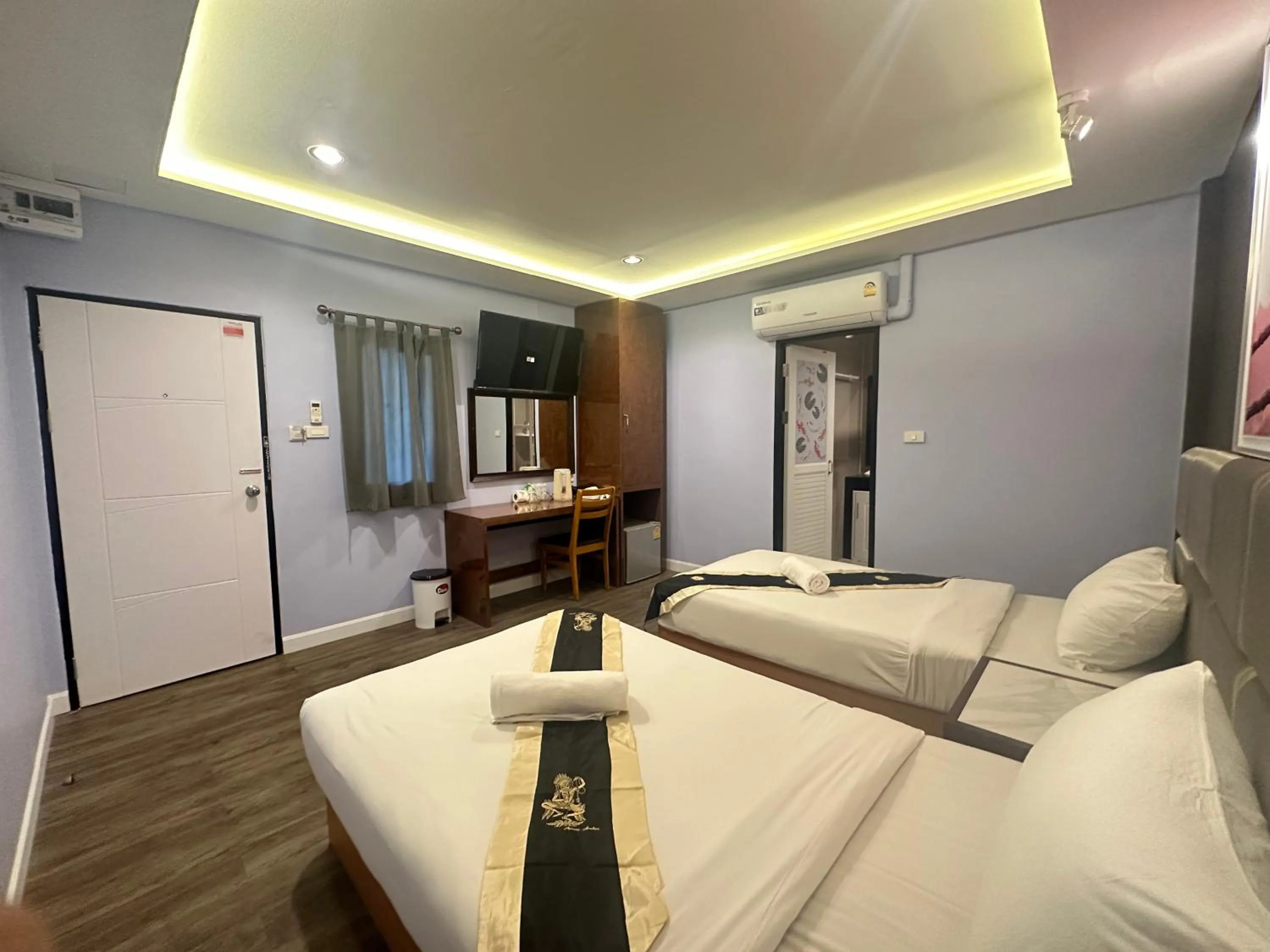 Bed in Metro Link Ratchada Hotel