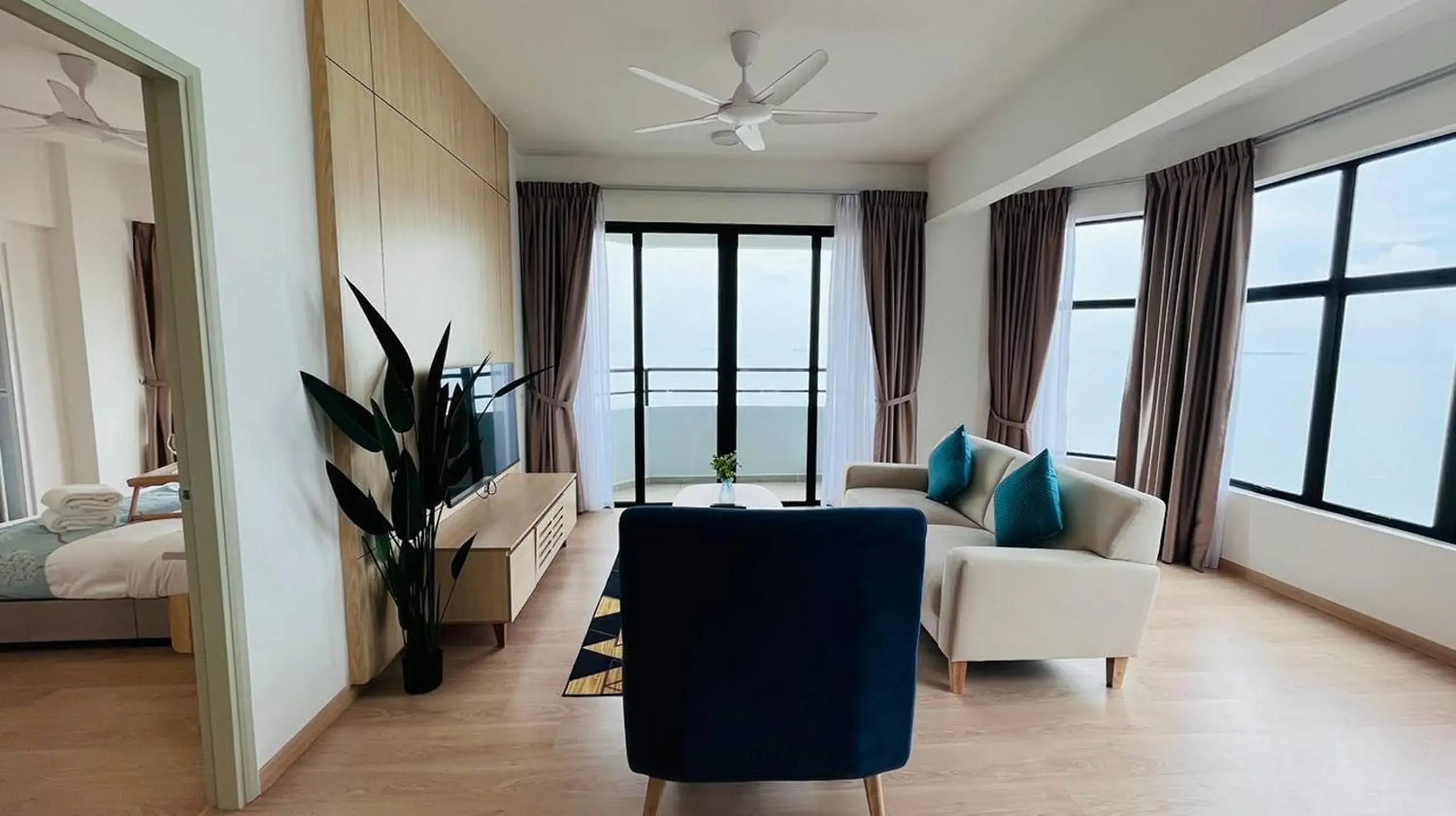 Two-Bedroom Apartment in Signature Mutiara Beach Resort by Glex Two-Bedroom Apartment in Signature Mutiara Beach Resort by Glex