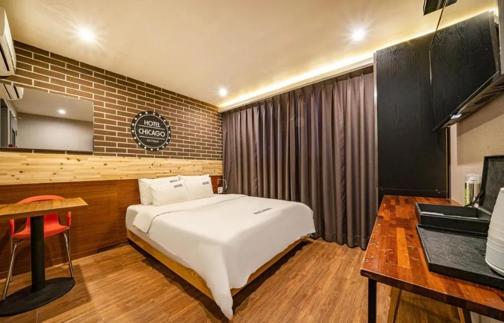 Bed in Hotel Chicago