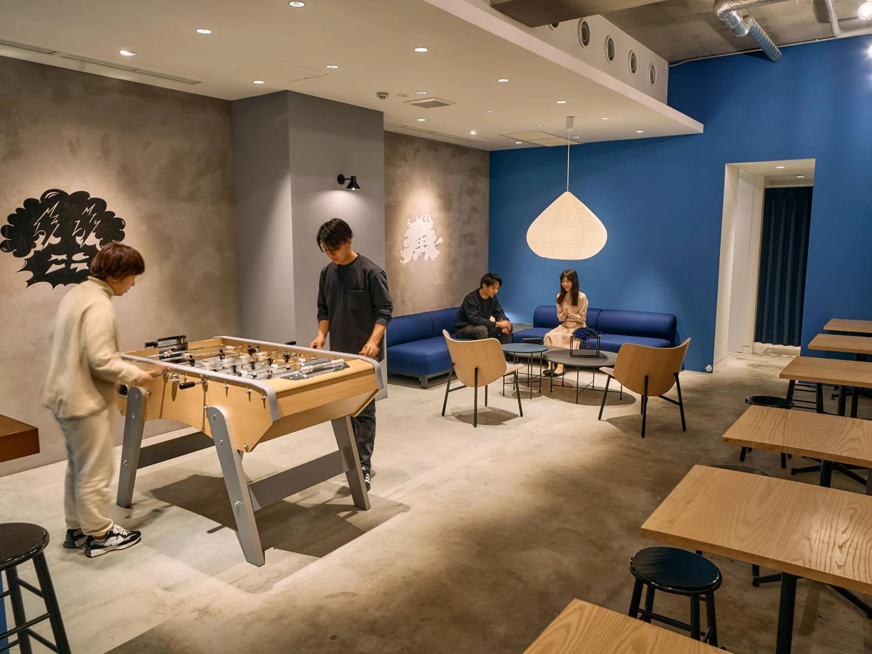 Communal lounge/ TV room in Hotel Plus Hostel TOKYO ASAKUSA 1