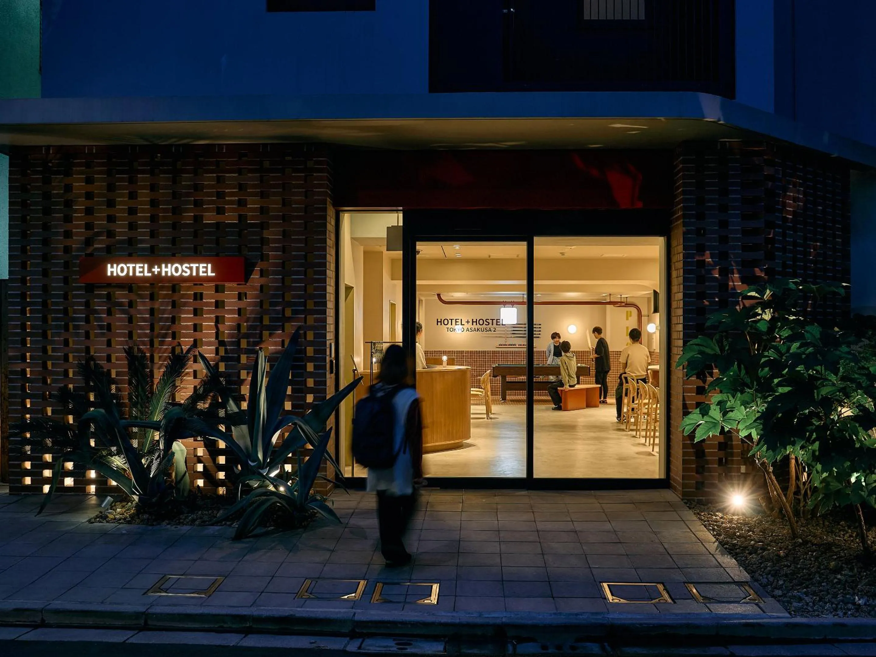 Facade/entrance in Hotel Plus Hostel TOKYO ASAKUSA 2
