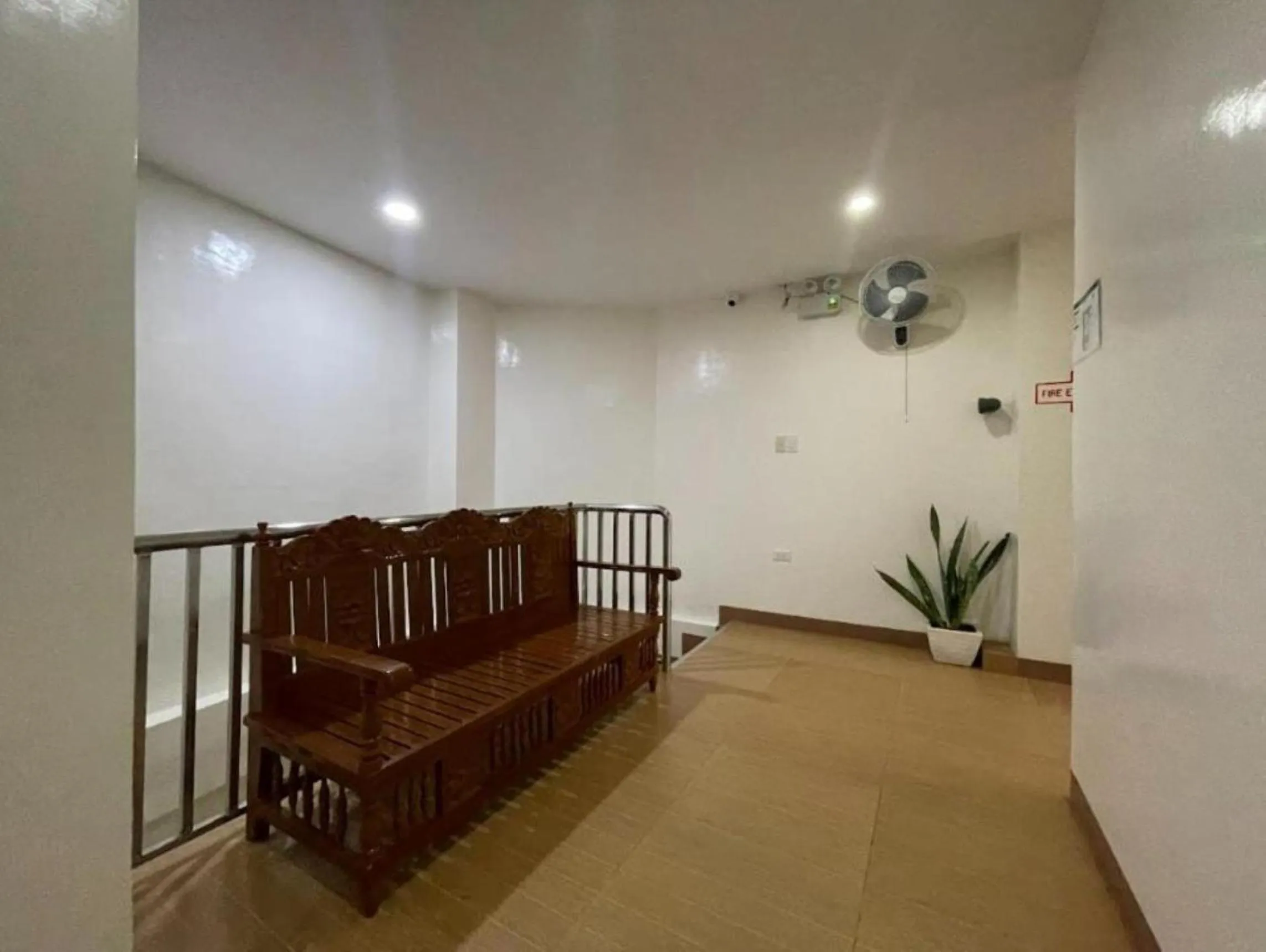 Seating area in Marion's Inn Bldg 2 Bantayan powered by Cocotel