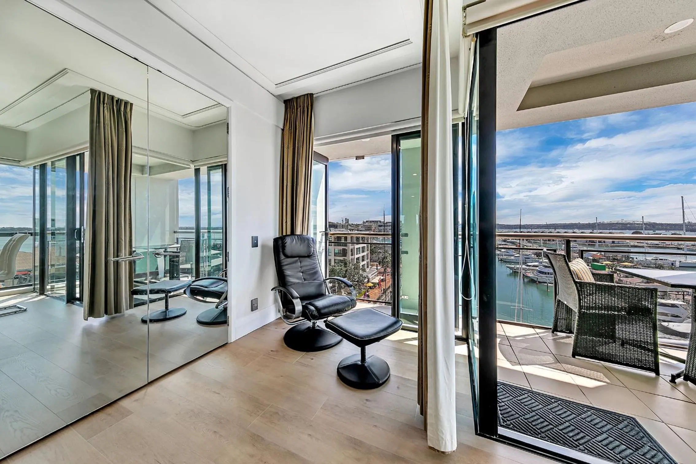 Natural landscape in Exquisite Sun Soaked Corner Apartment