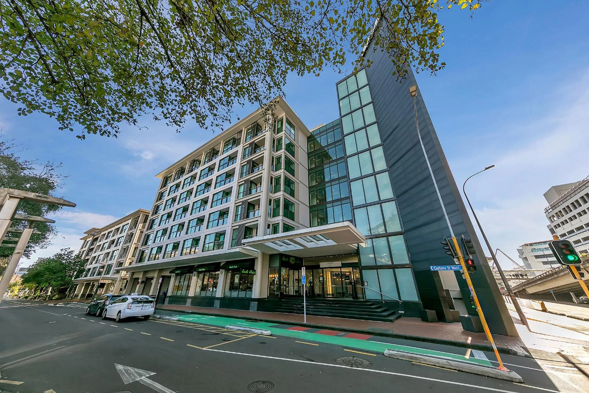 Property building in Exquisite Sun Soaked Corner Apartment