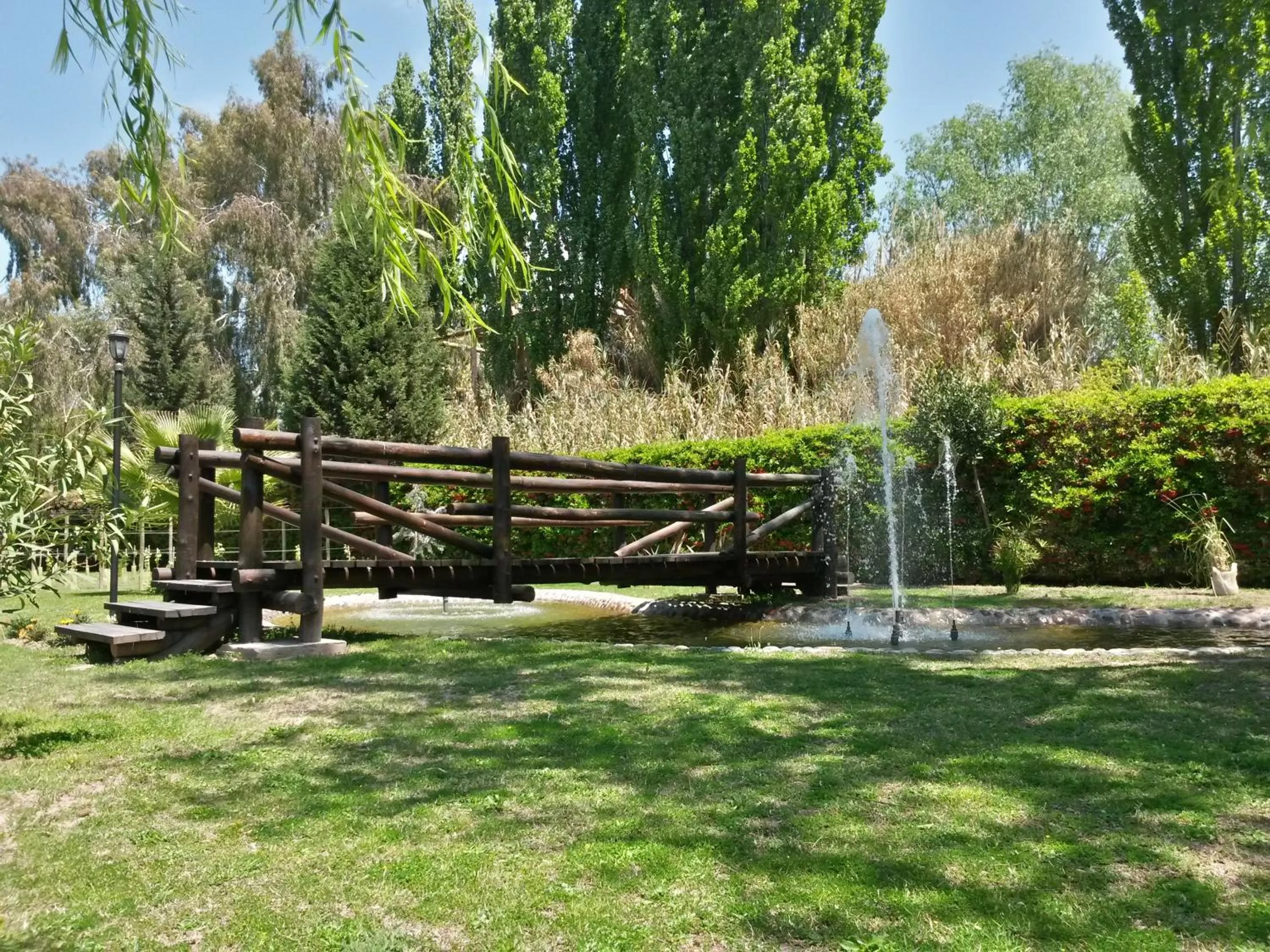 Garden in Pilgrim's Rest - Descanso del Peregrino