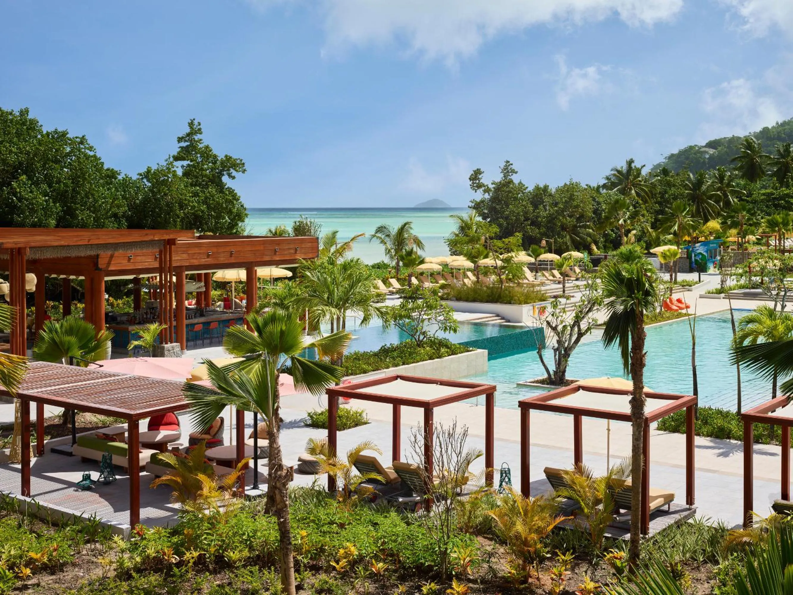Pool view in Canopy By Hilton Seychelles Resort
