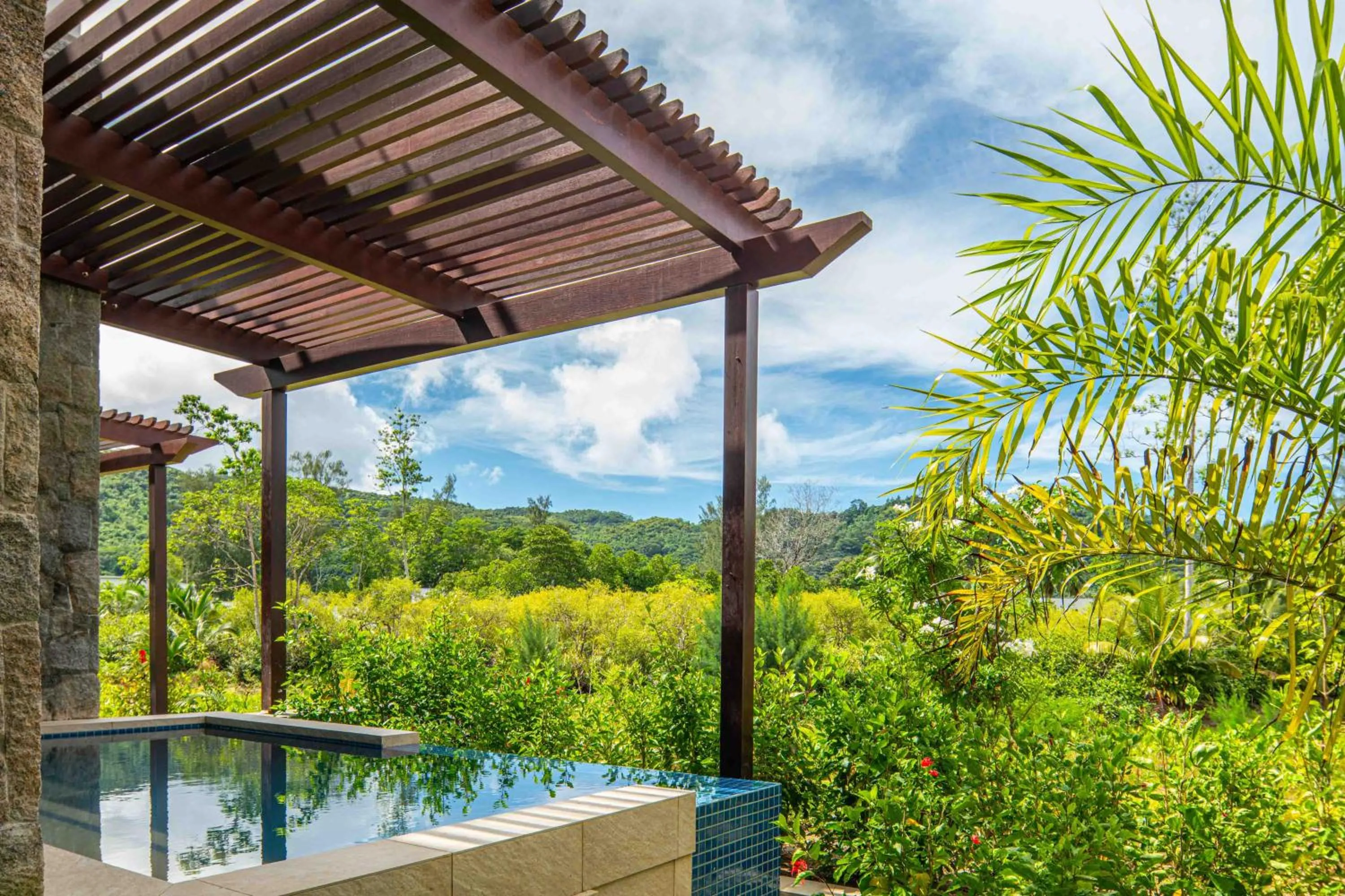 Pool view in Canopy By Hilton Seychelles Resort