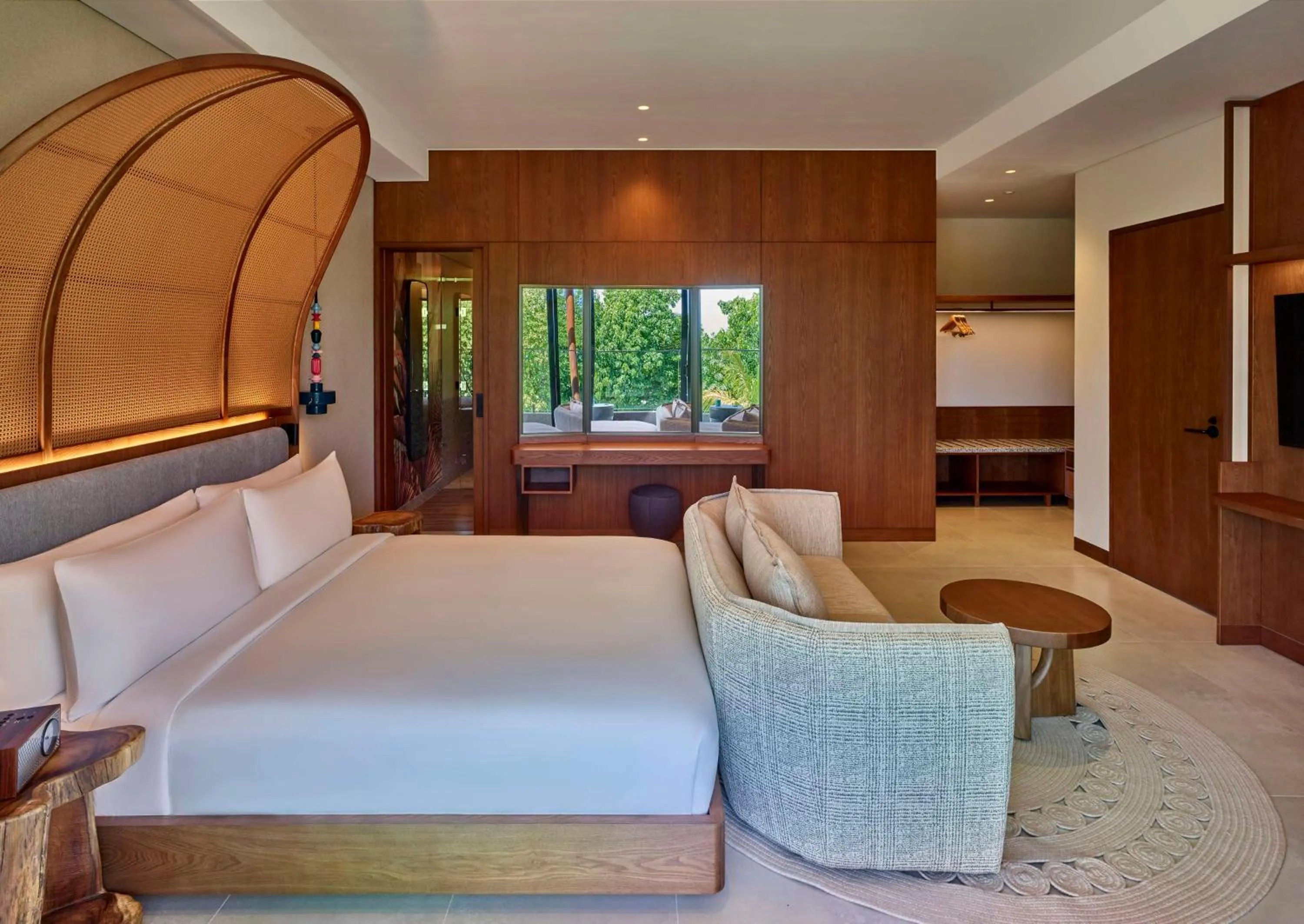 Living room in Canopy By Hilton Seychelles Resort