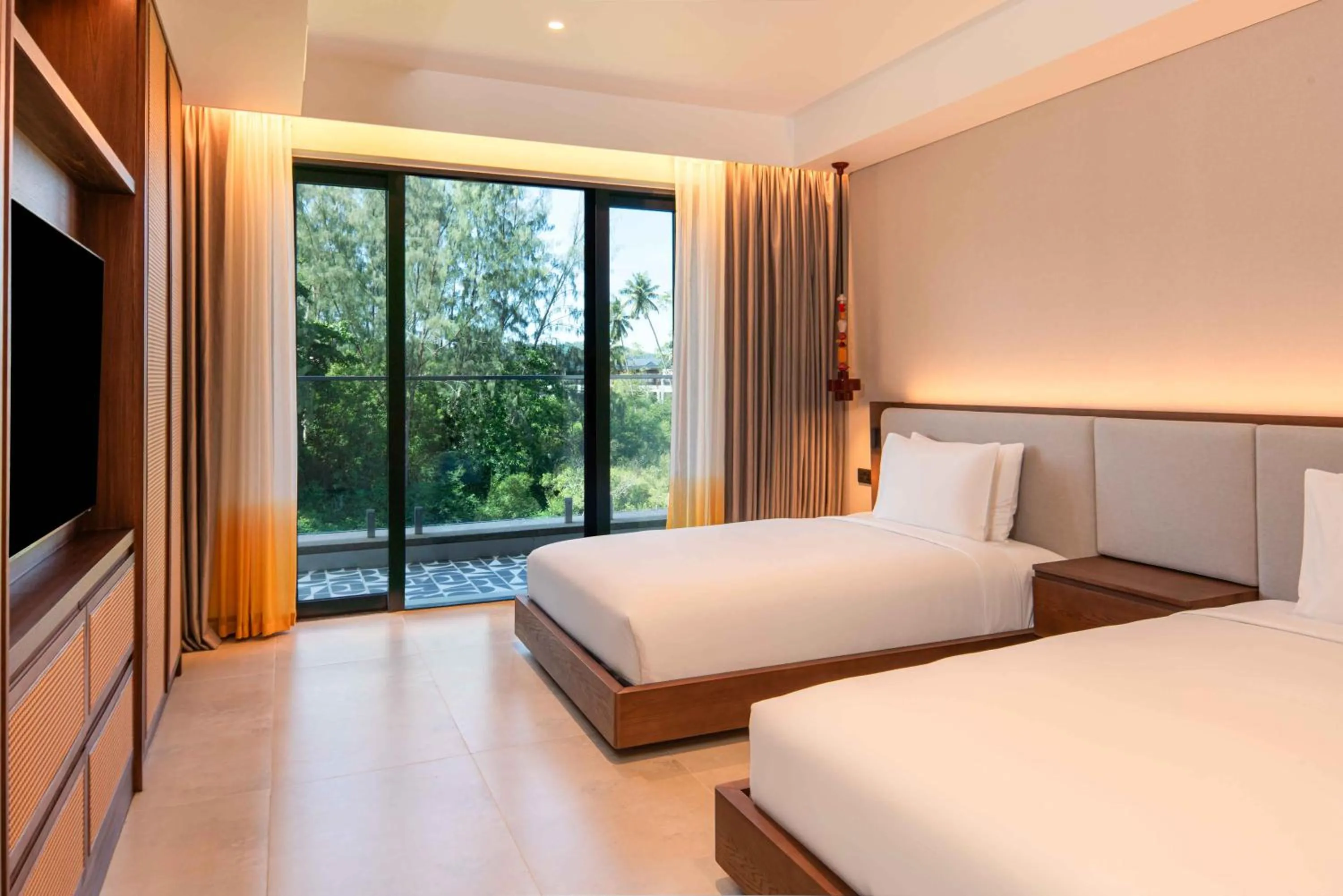 Bedroom, Bed in Canopy By Hilton Seychelles Resort