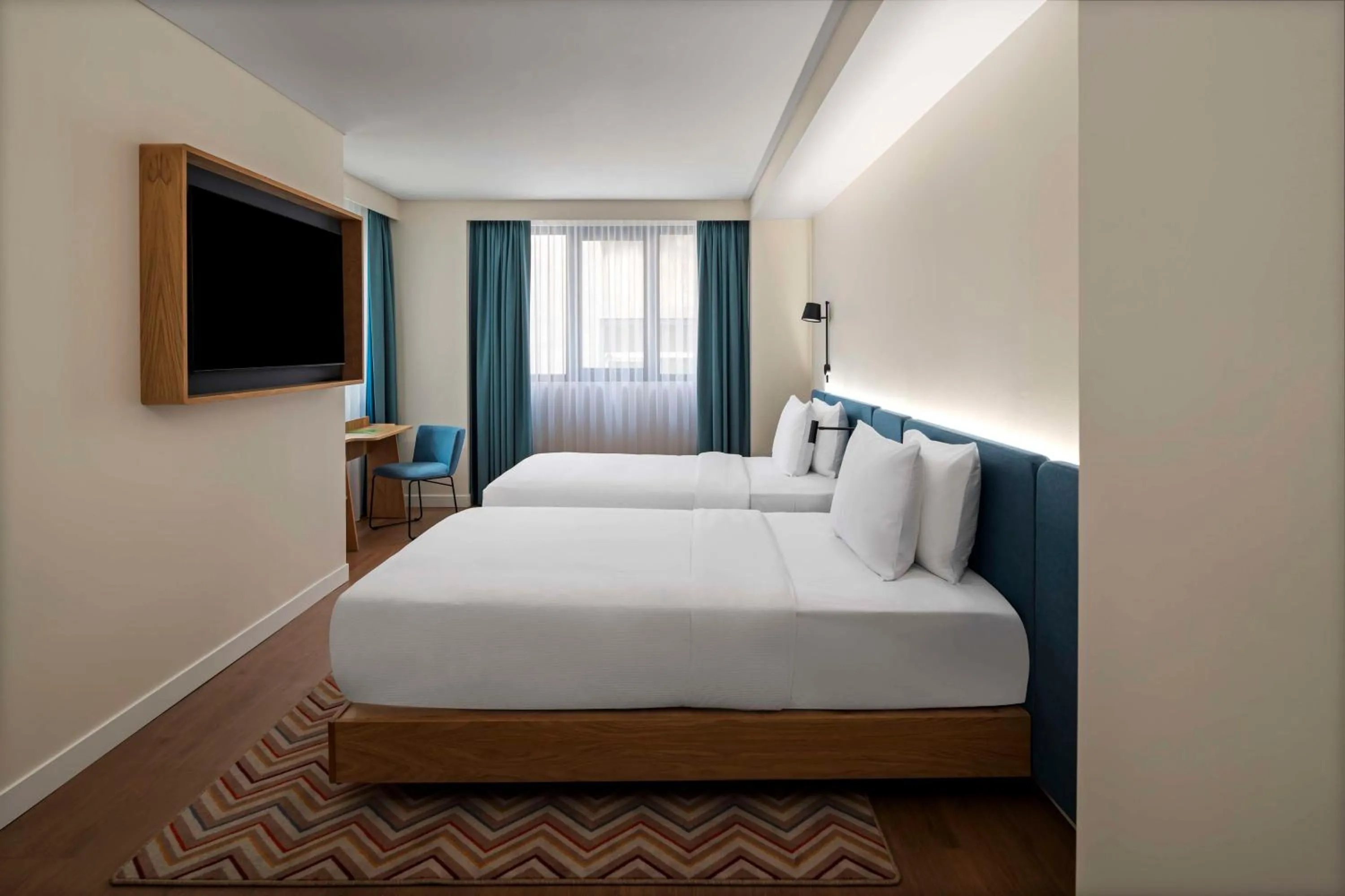 Bed in Hampton By Hilton Istanbul Sirkeci