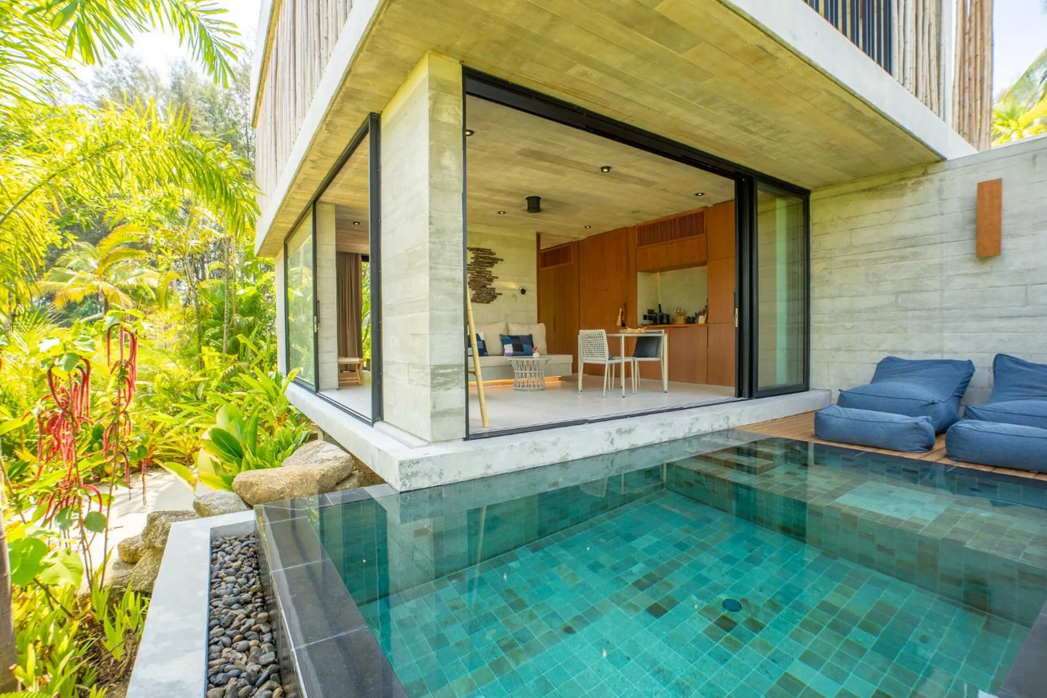Patio in Cape Pakarang Wow Wild Wellness Escapes