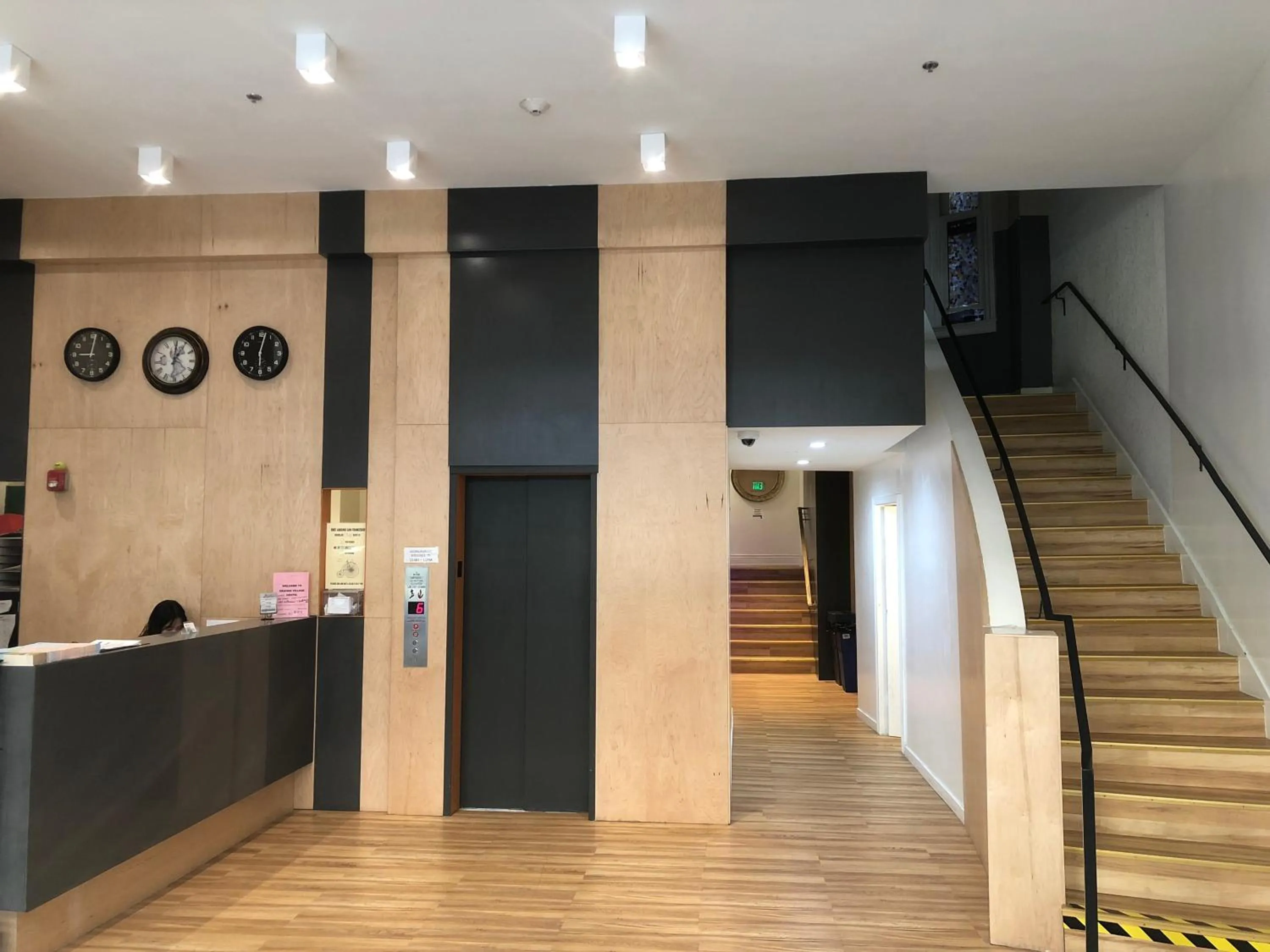 Staff in Orange Village Hostel