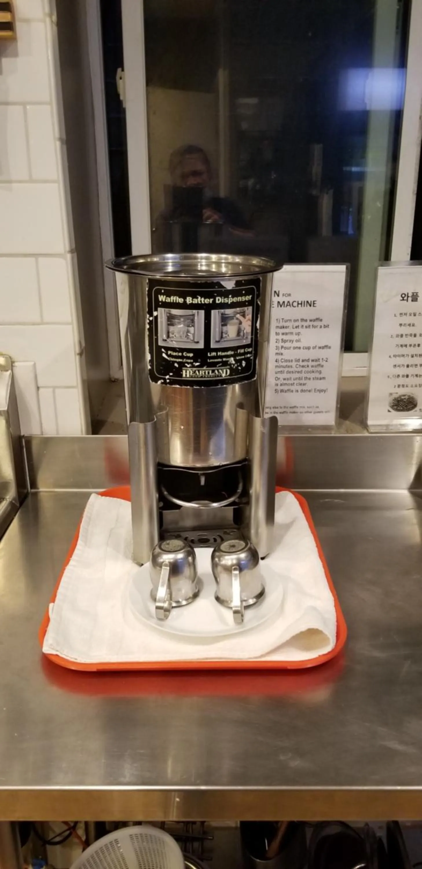 Breakfast in Orange Village Hostel