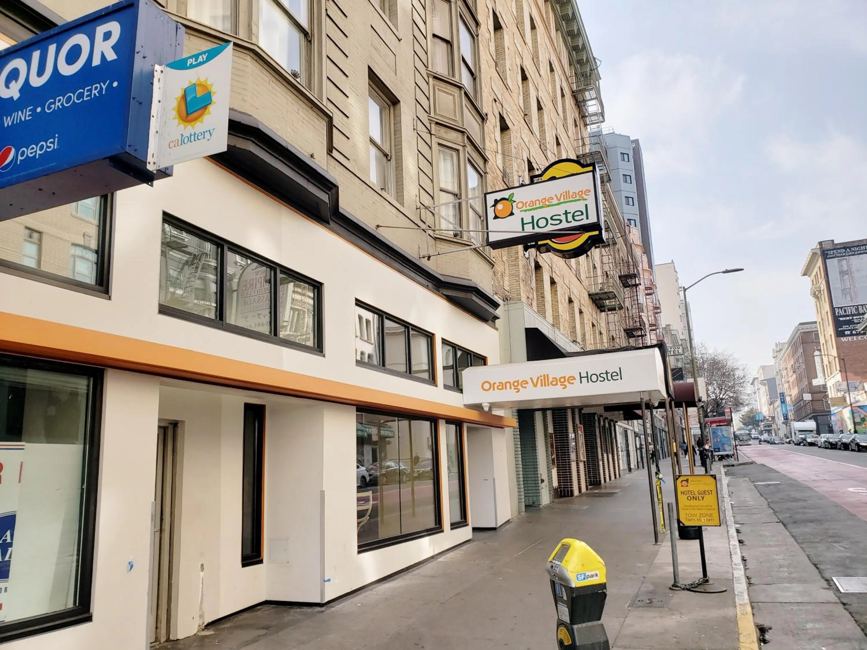 Property building in Orange Village Hostel