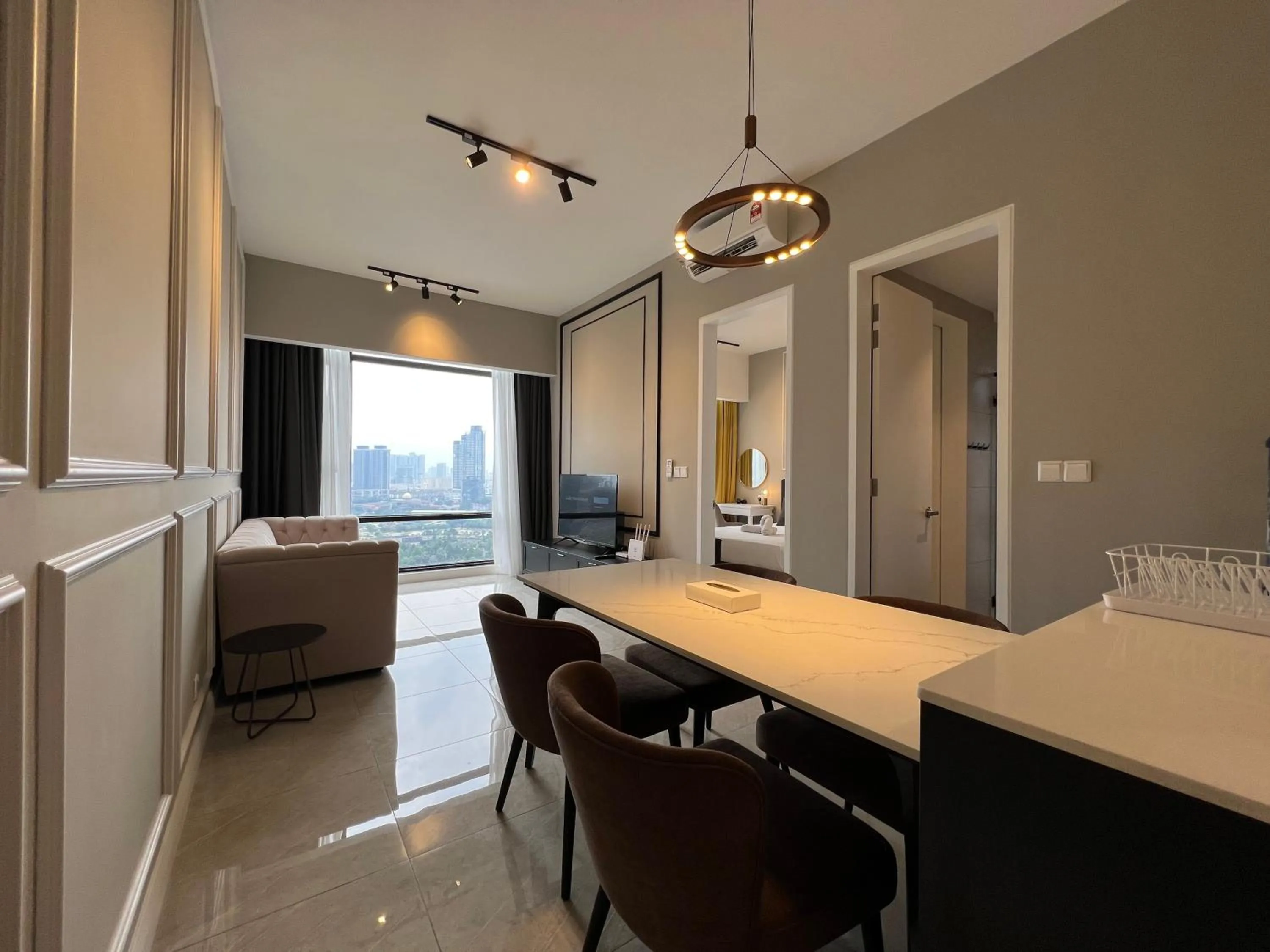 Living room in Axon Residence Bukit Bintang Kuala Lumpur By Apex