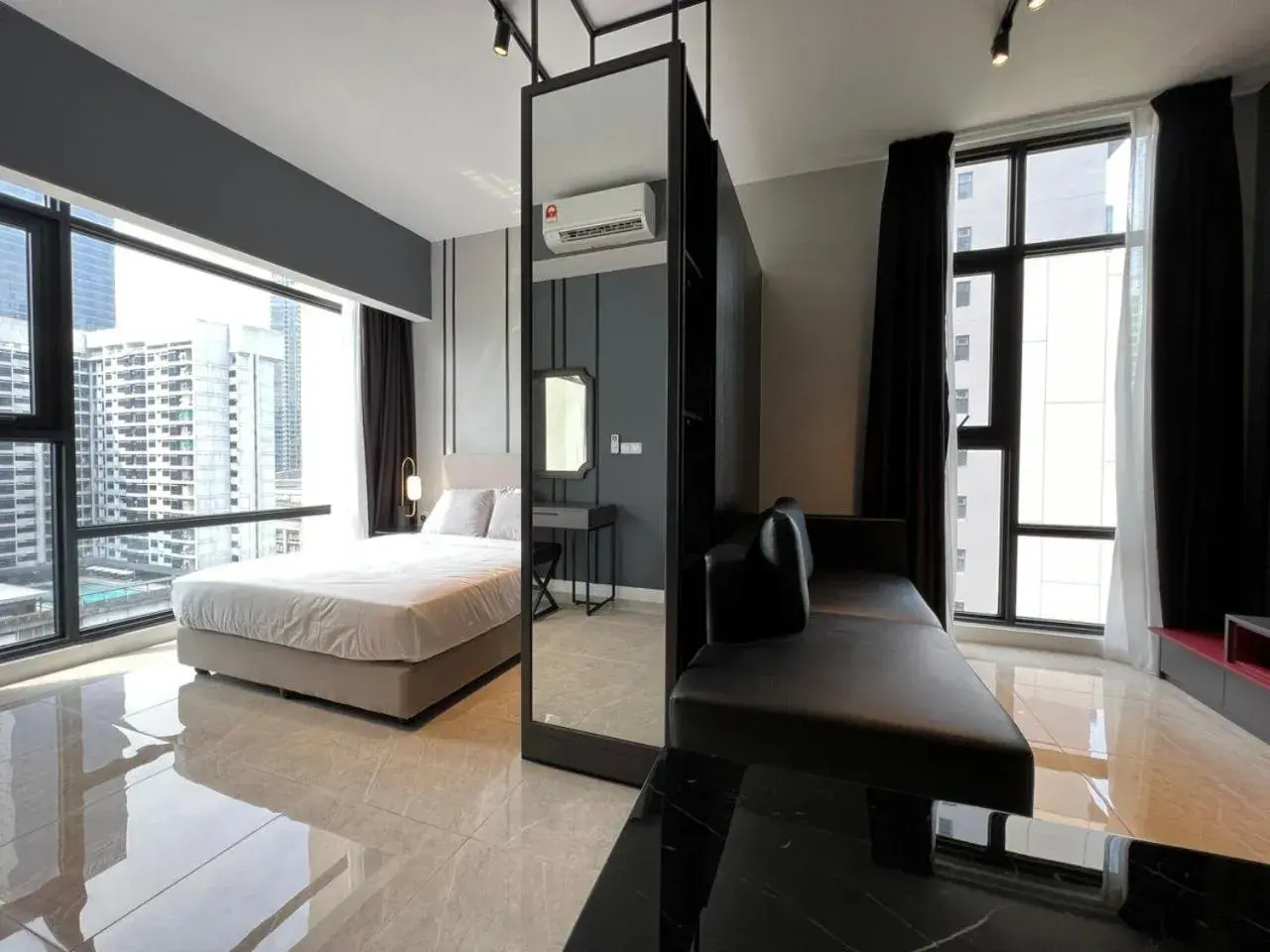 Bed in Axon Residence Bukit Bintang Kuala Lumpur By Apex Bed in Axon Residence Bukit Bintang Kuala Lumpur By Apex