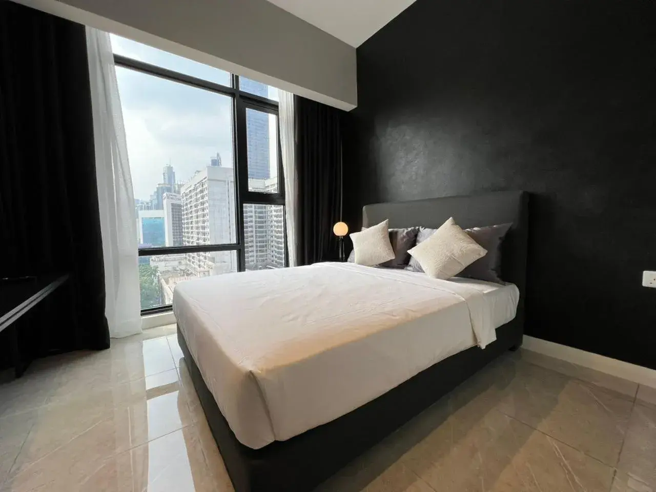 Bed in Axon Residence Bukit Bintang Kuala Lumpur By Apex Bed in Axon Residence Bukit Bintang Kuala Lumpur By Apex