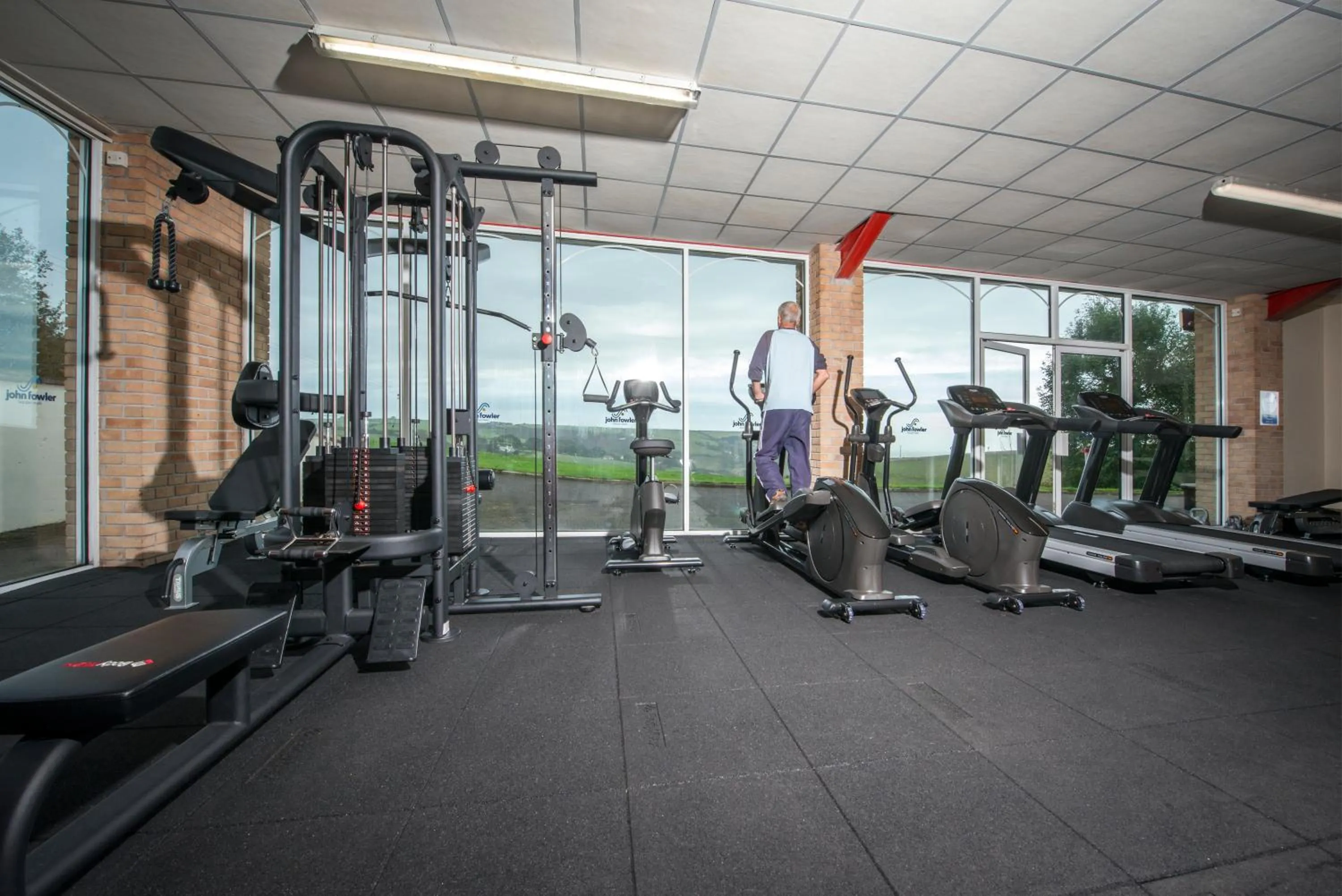 Fitness centre/facilities in Killigarth Manor Holiday Park