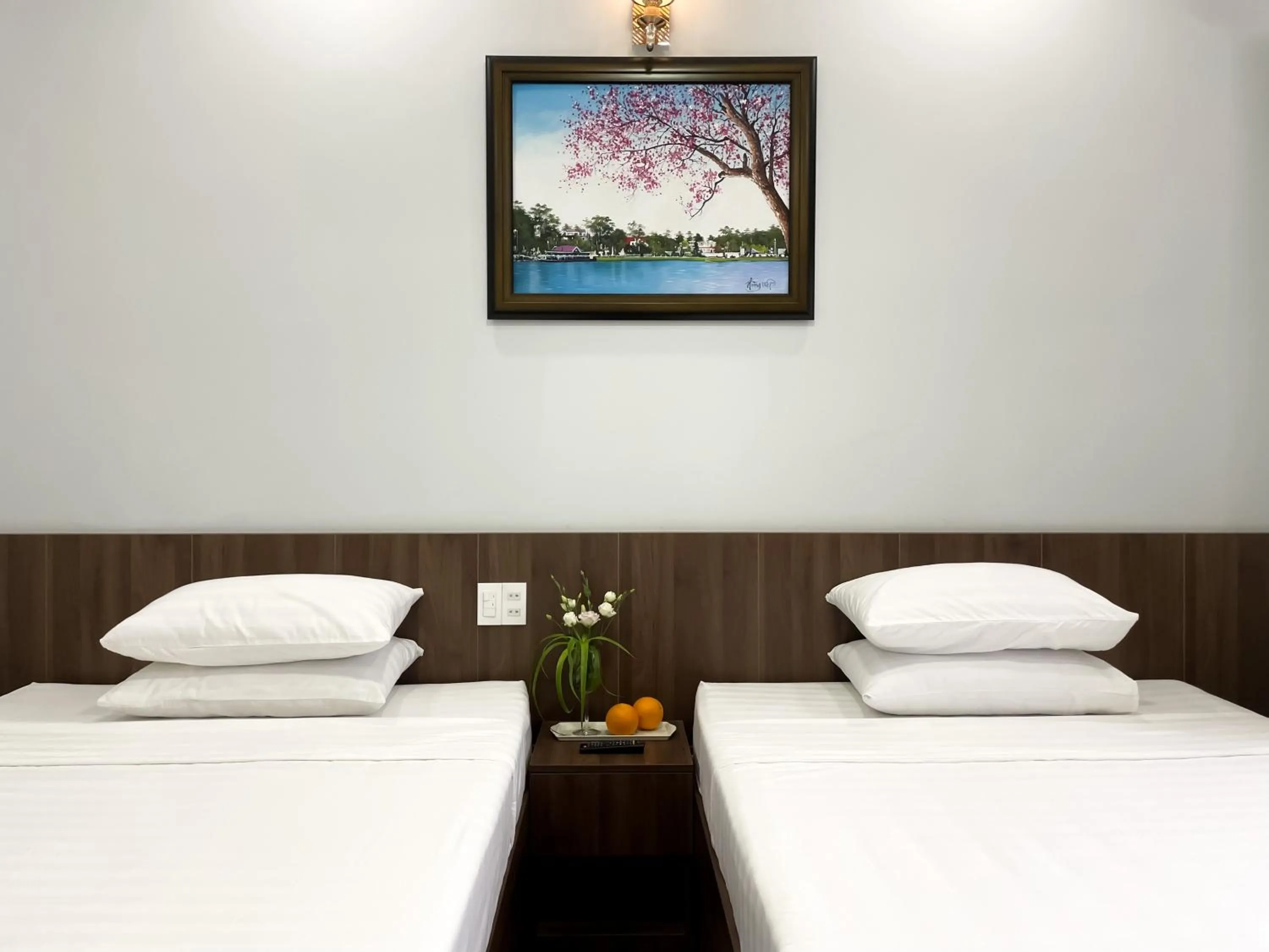 Bed in Sunshine Villa Dalat