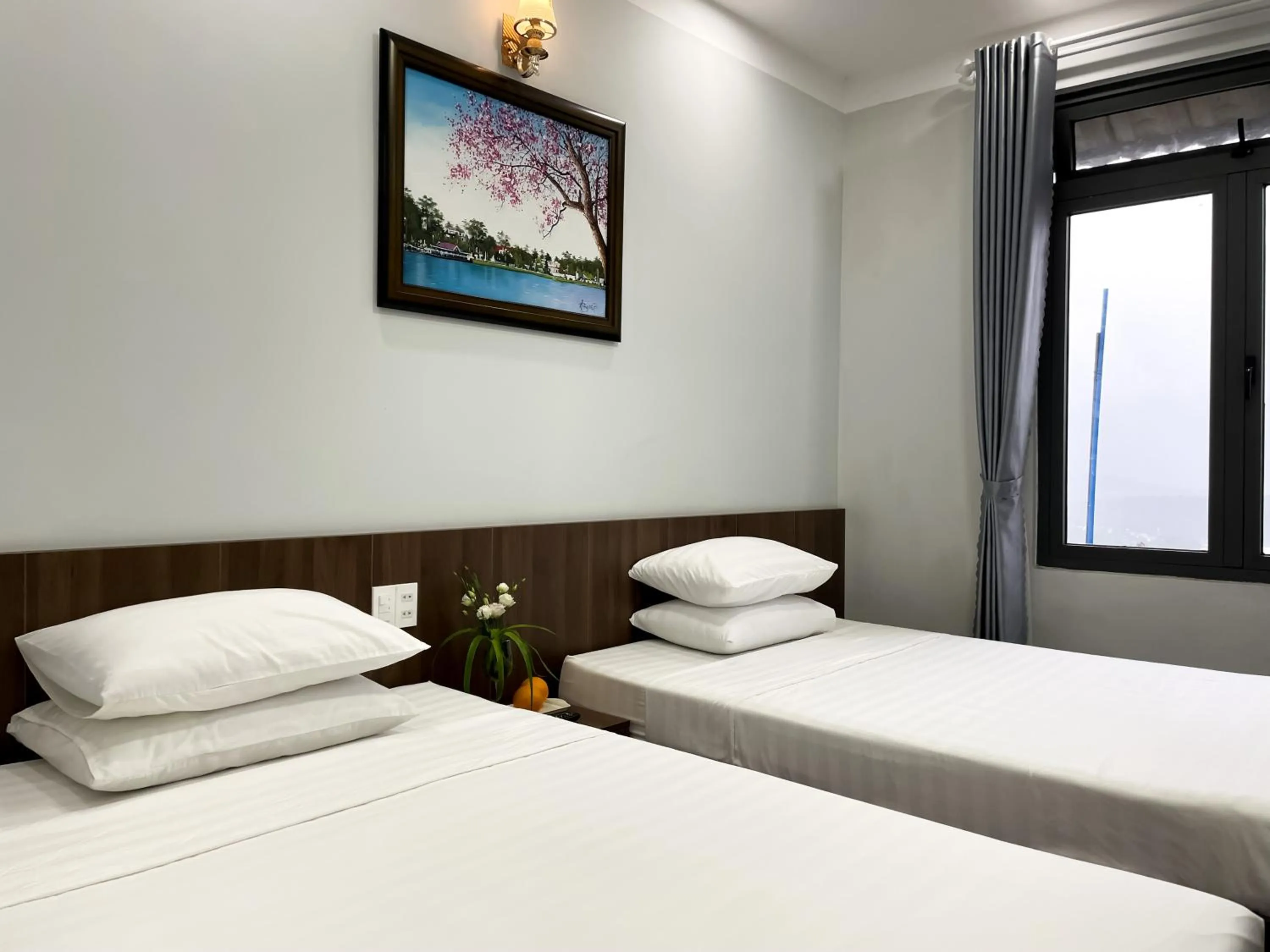 Bed in Sunshine Villa Dalat