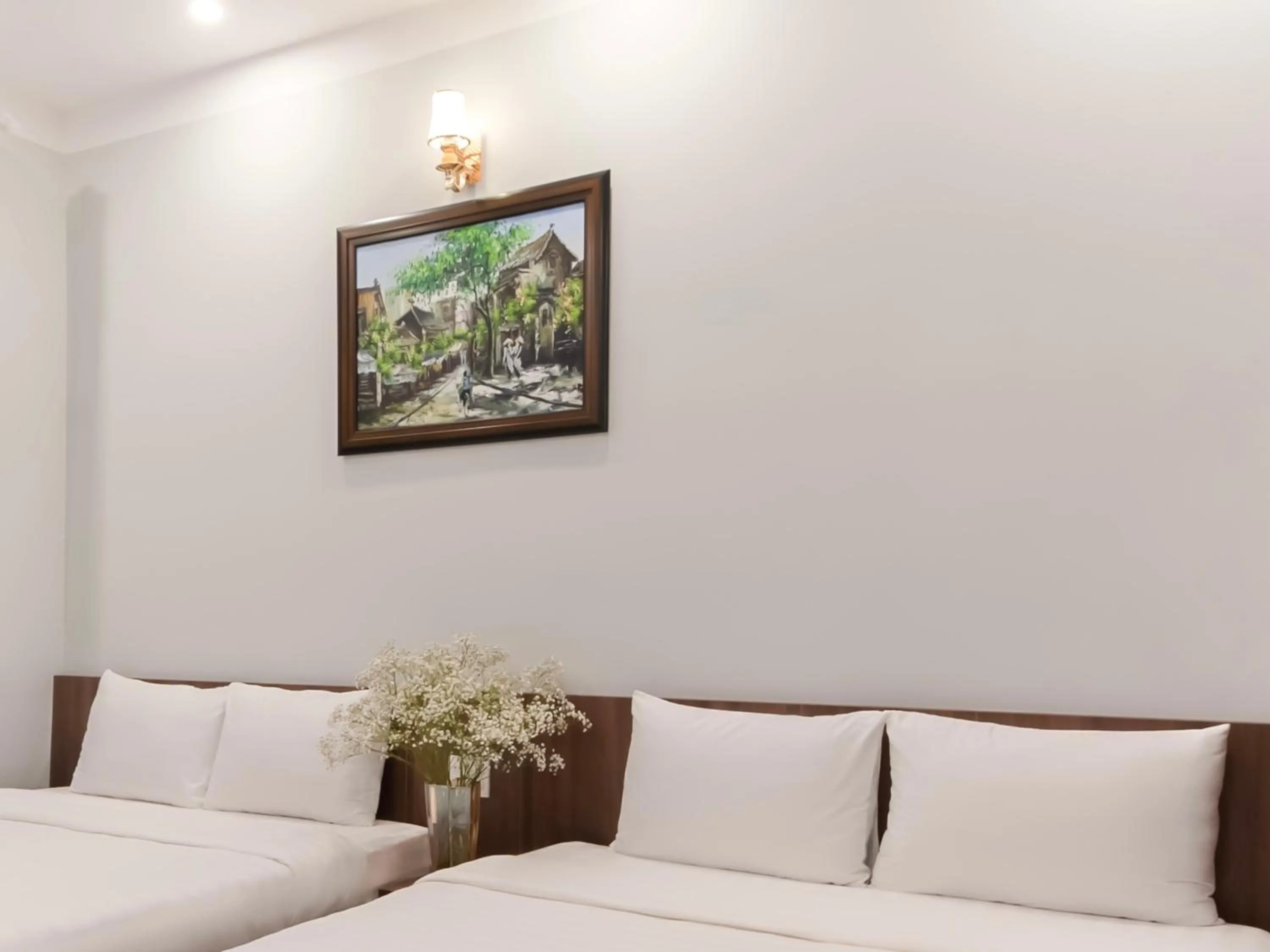 Bed in Sunshine Villa Dalat