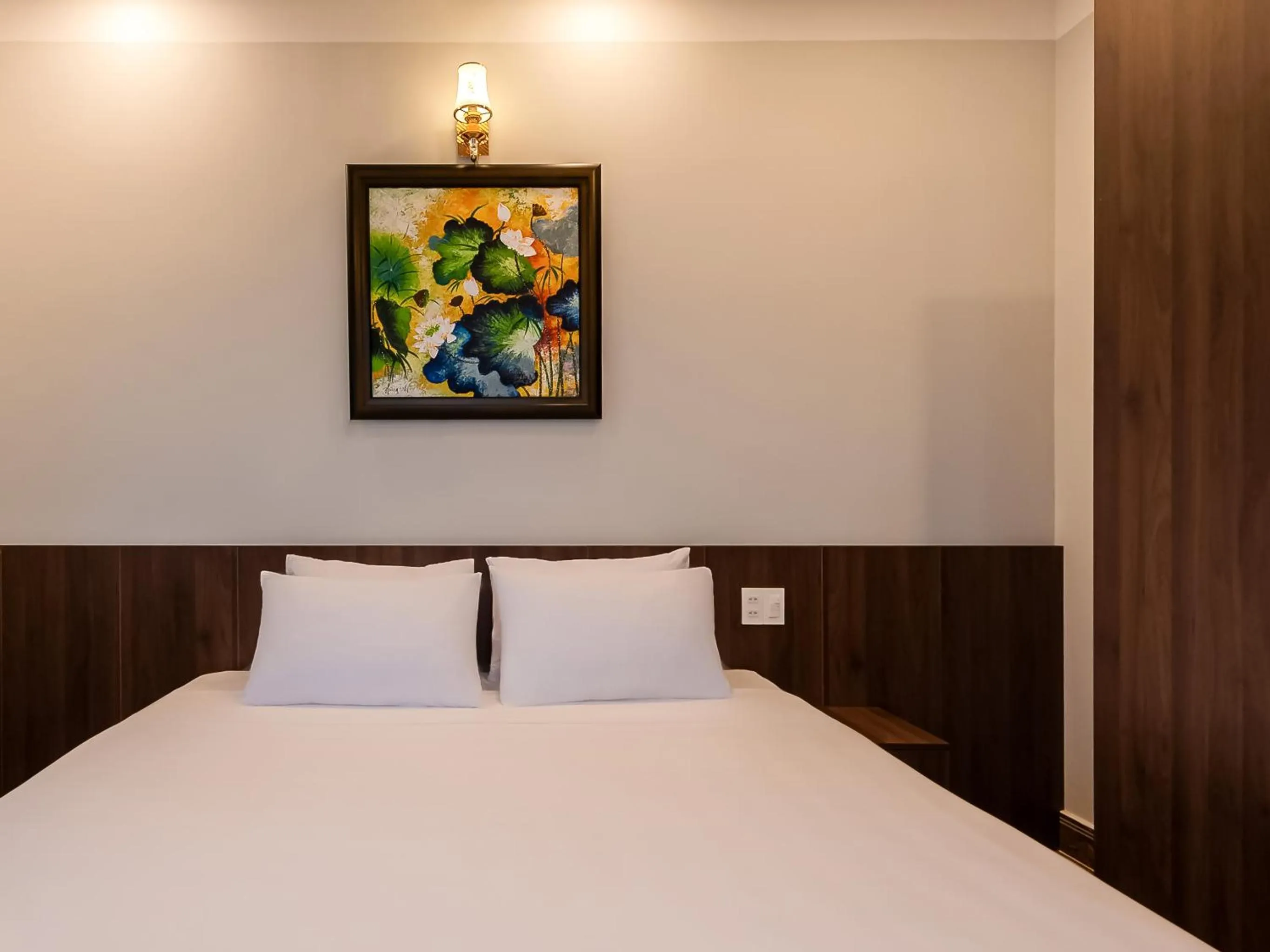 Bed in Sunshine Villa Dalat