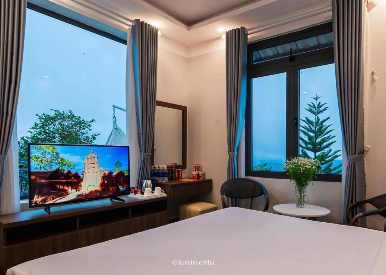 Bed in Sunshine Villa Dalat