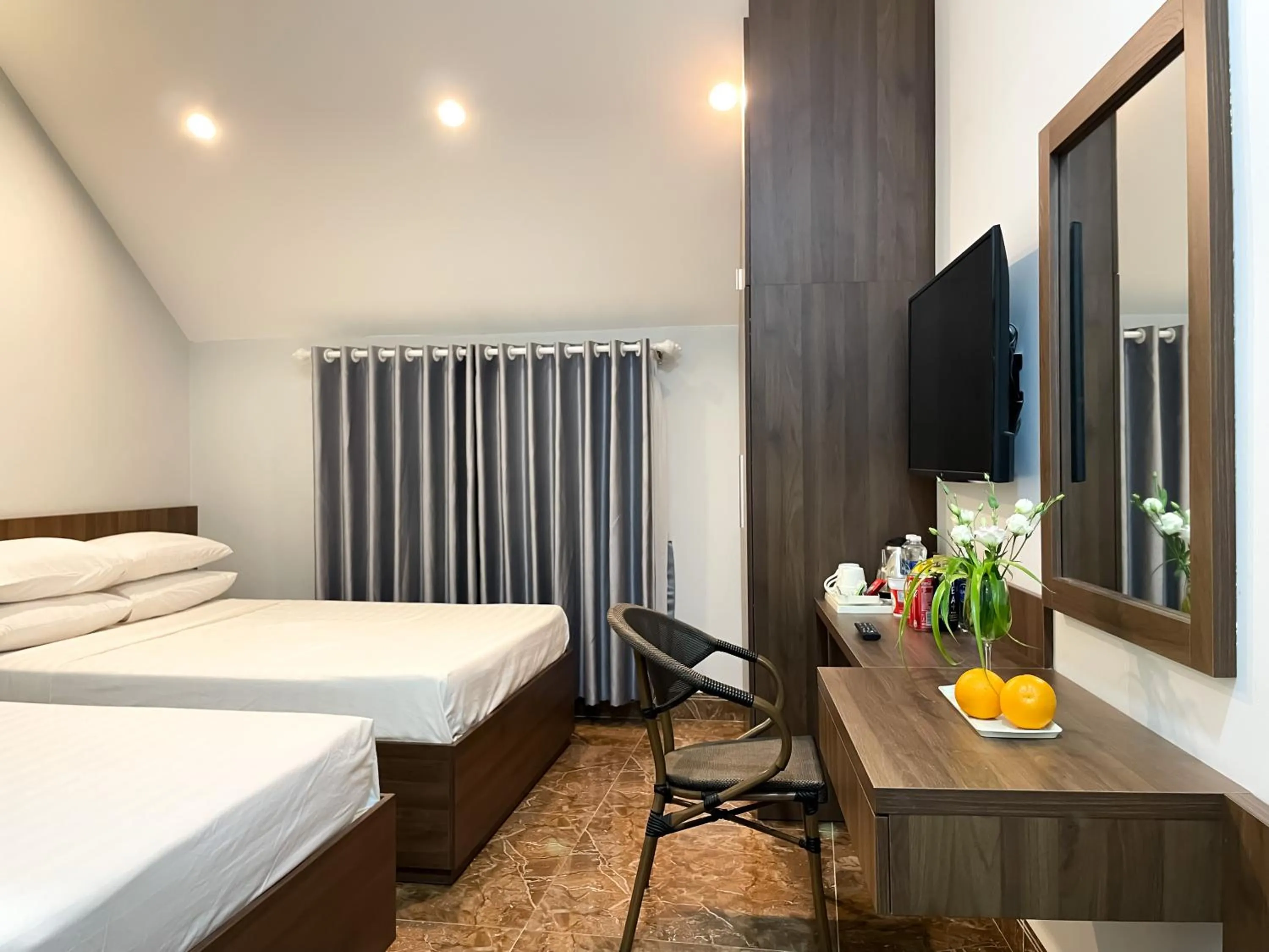 Bed in Sunshine Villa Dalat