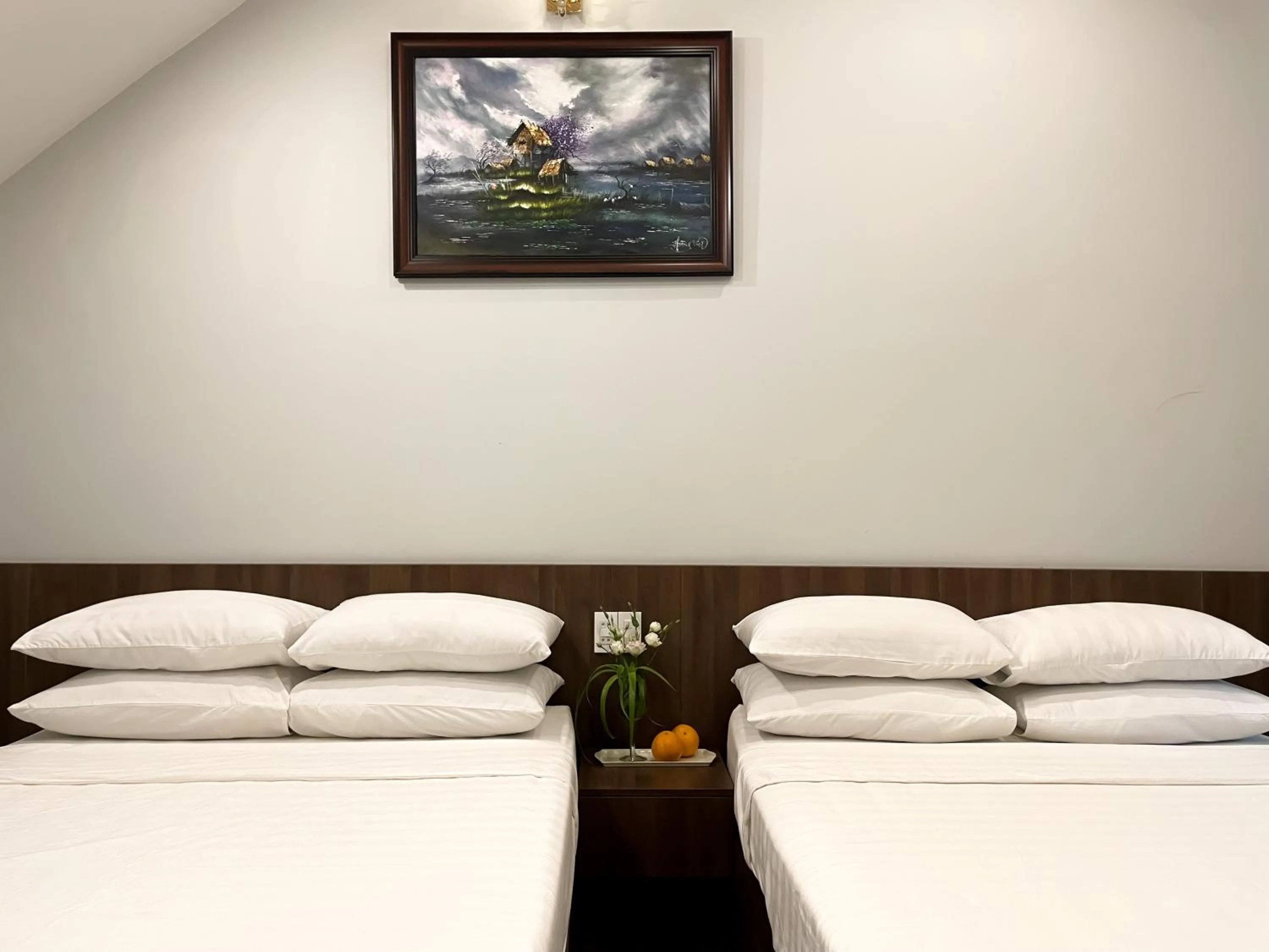 Bed in Sunshine Villa Dalat