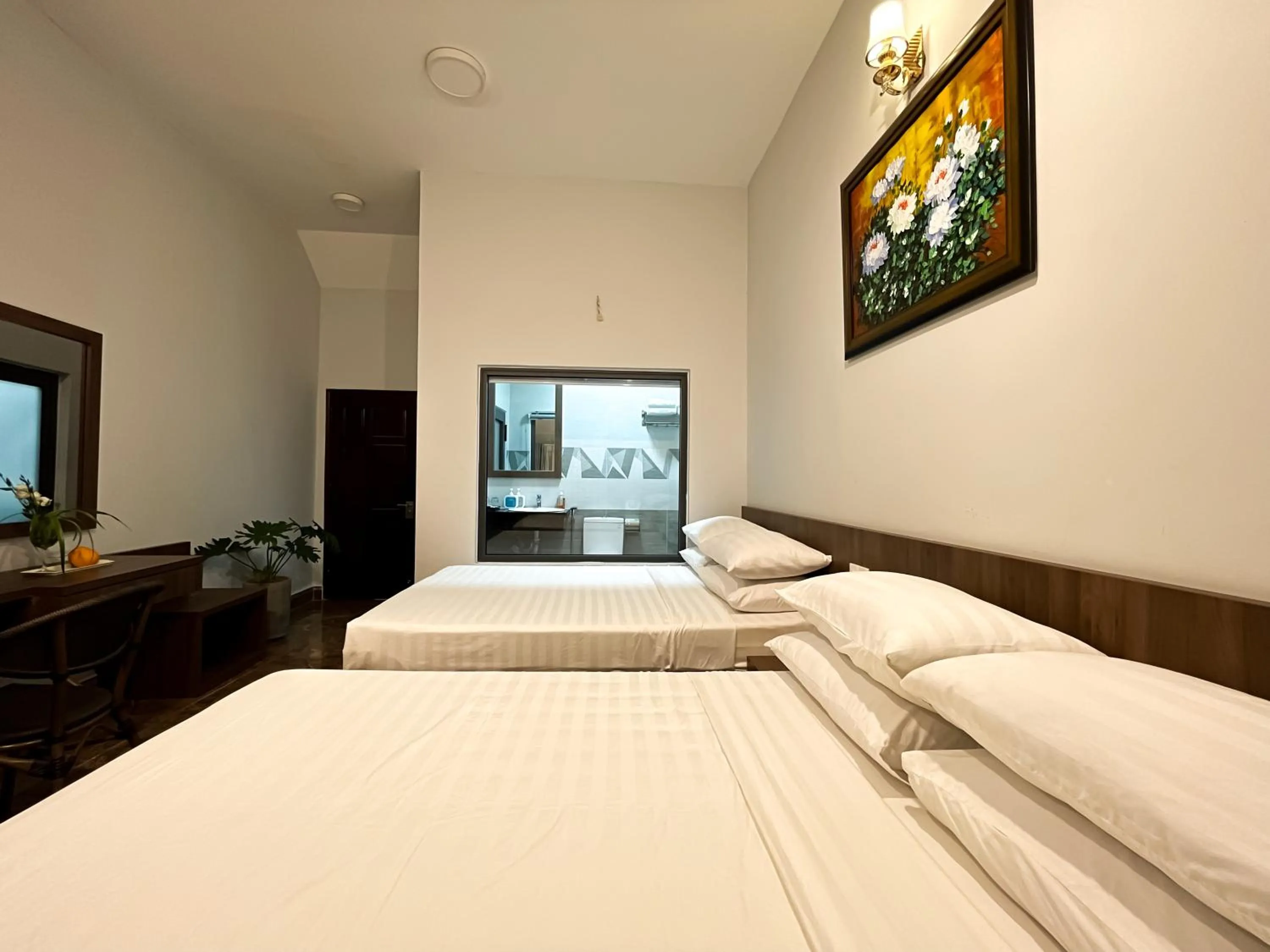 Bed in Sunshine Villa Dalat