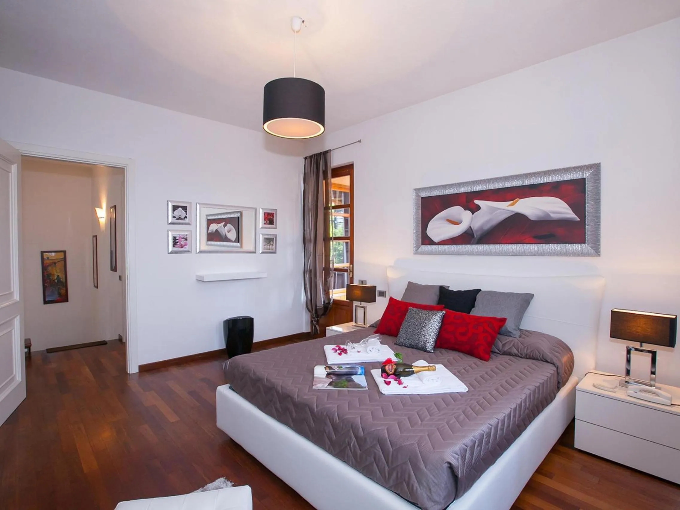 Bedroom, Bed in Villa Lakecomo - Ritrovo