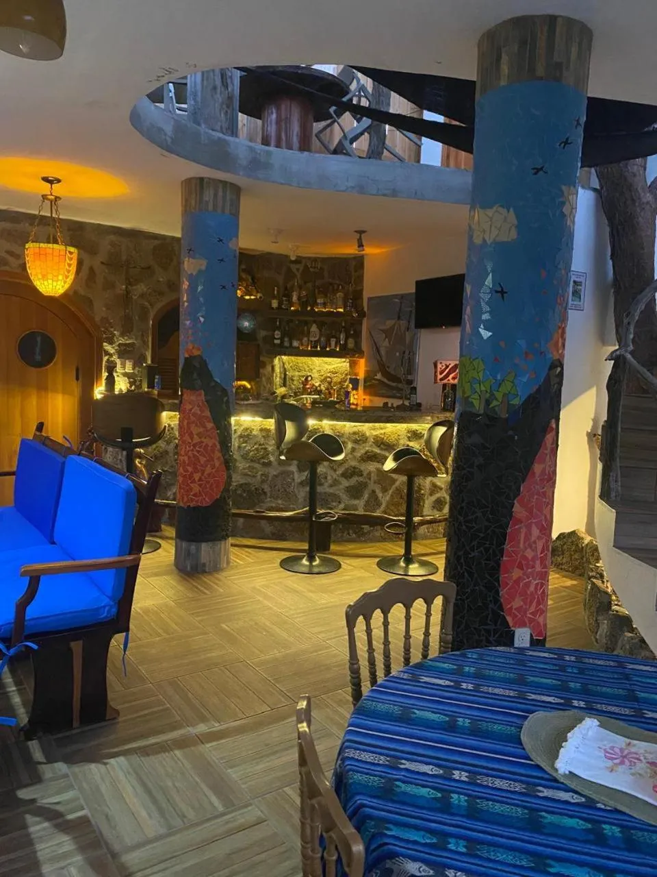 Lounge or bar in La Fortaleza De Haro