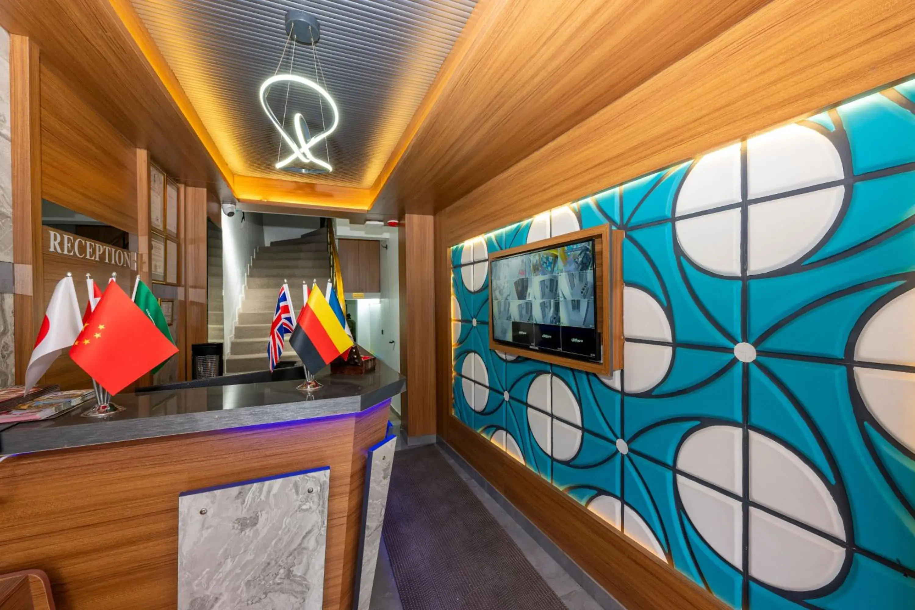 Lobby or reception in mayza otel Lobby or reception in mayza otel