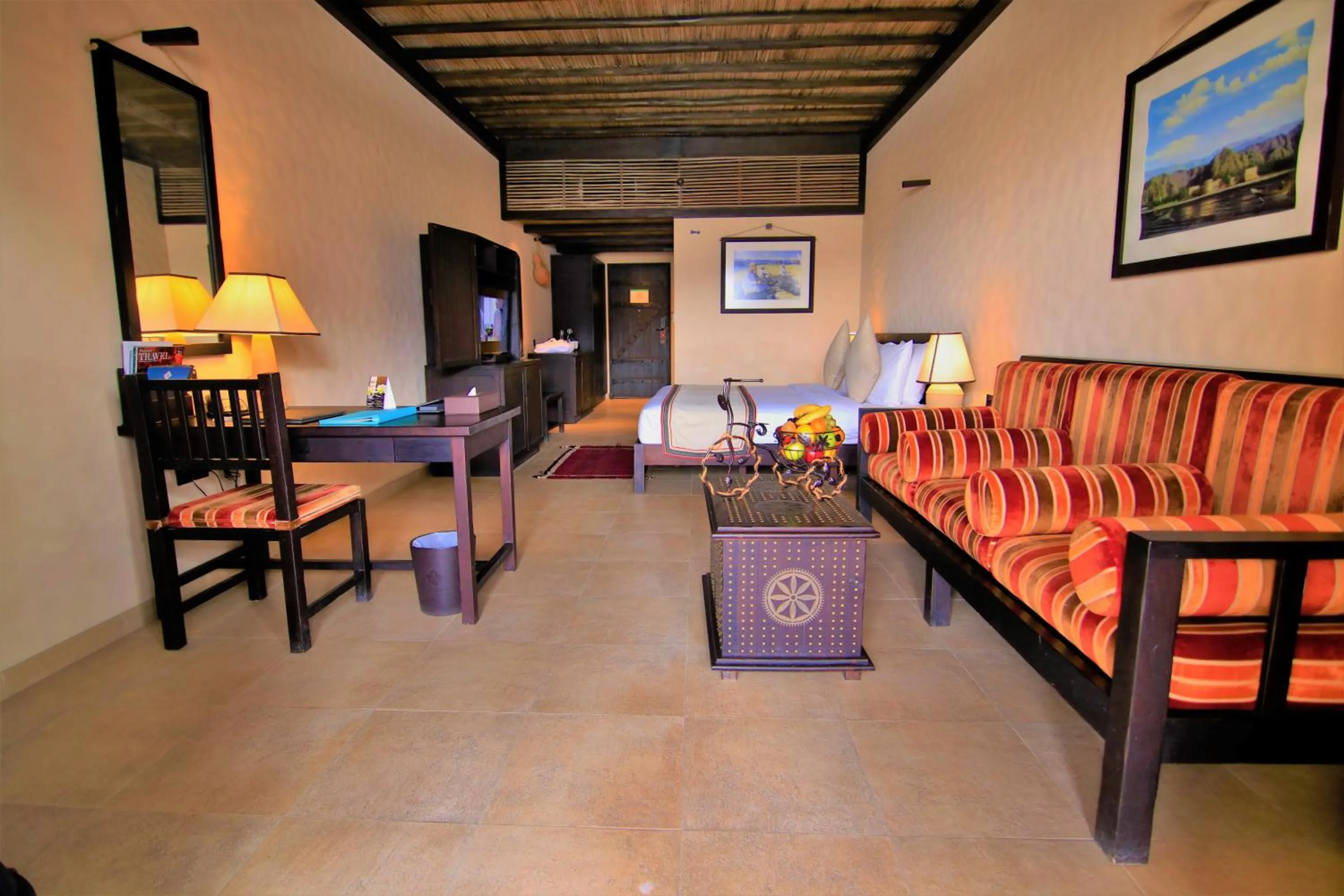 Seating area in Atana Musandam Resort