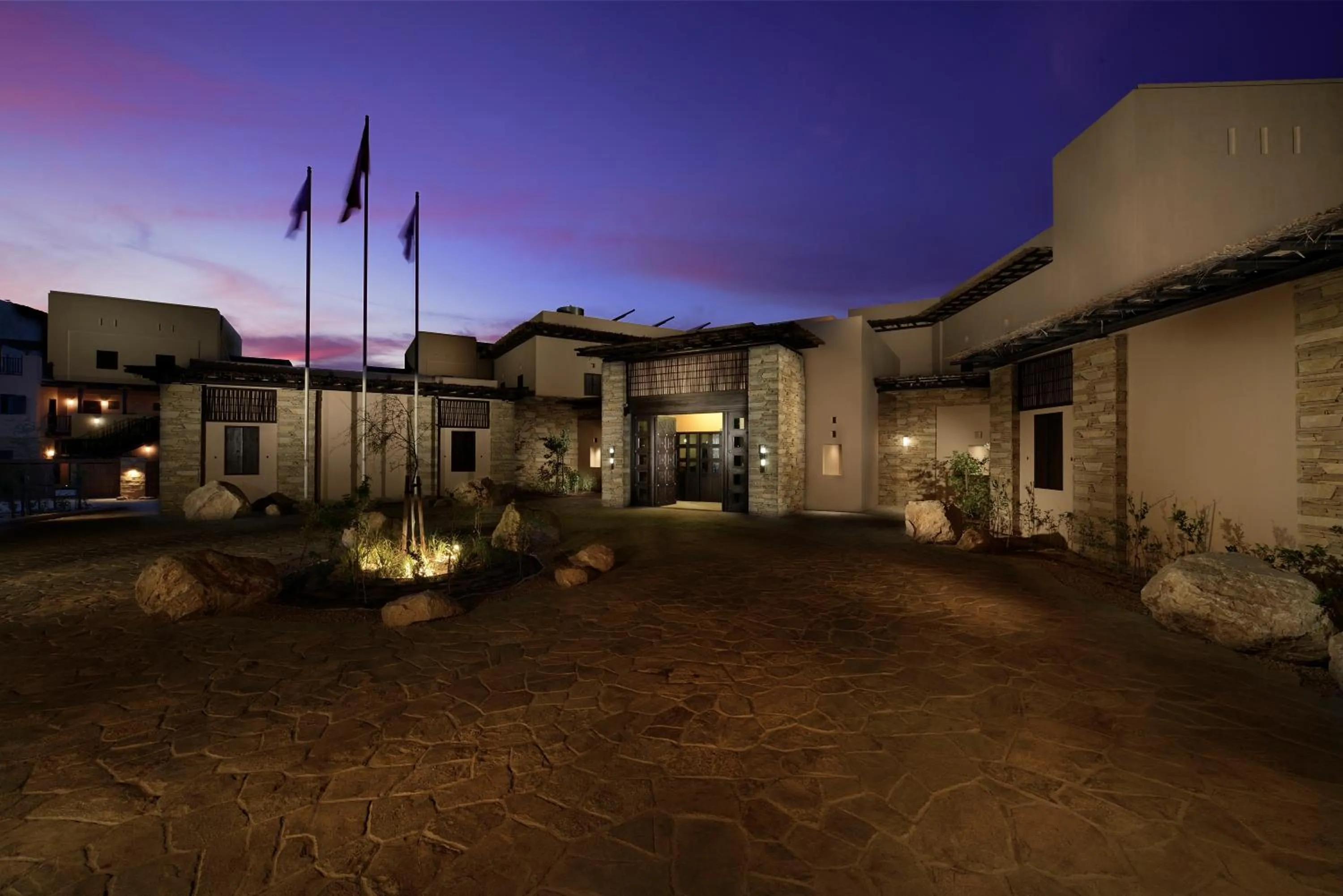 Facade/entrance in Atana Musandam Resort