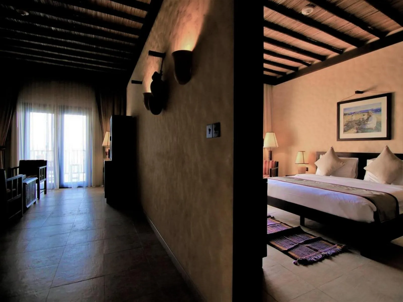 Photo of the whole room, Bed in Atana Musandam Resort