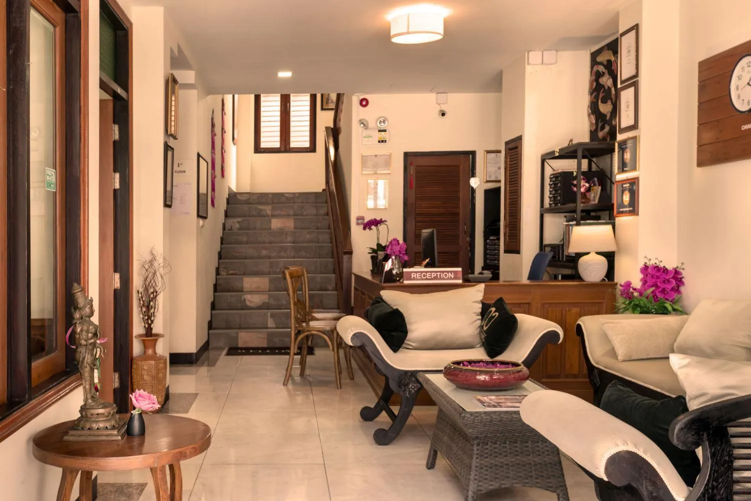 Lobby or reception in Lee Chiang Hotel