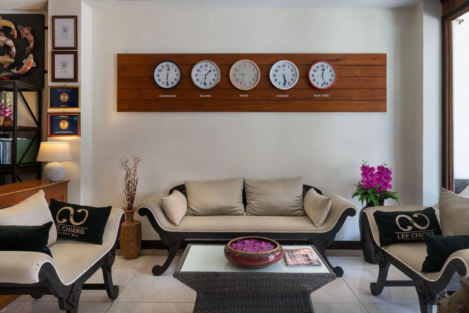 Lobby or reception in Lee Chiang Hotel