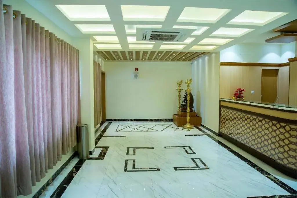 Lobby or reception in The Grand White Palace Lobby or reception in The Grand White Palace