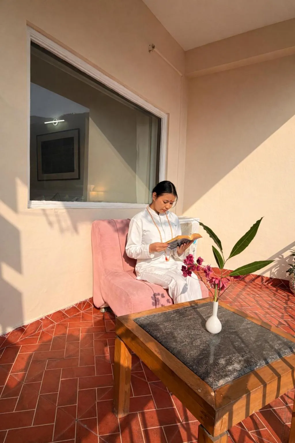 Balcony/Terrace in Sanskriti Vedic Retreat