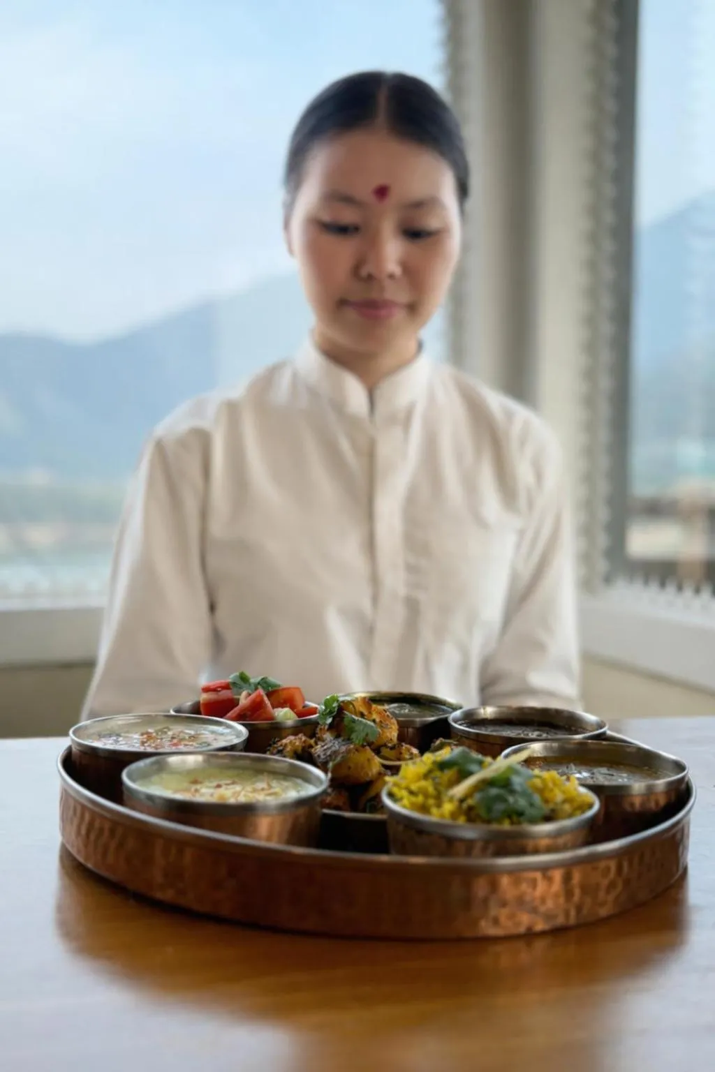 Food in Sanskriti Vedic Retreat