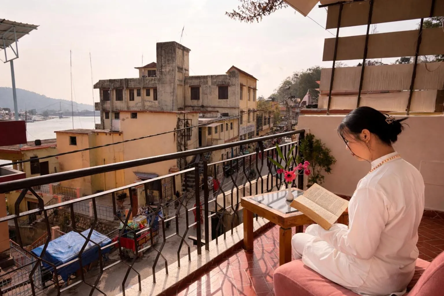 Balcony/Terrace in Sanskriti Vedic Retreat