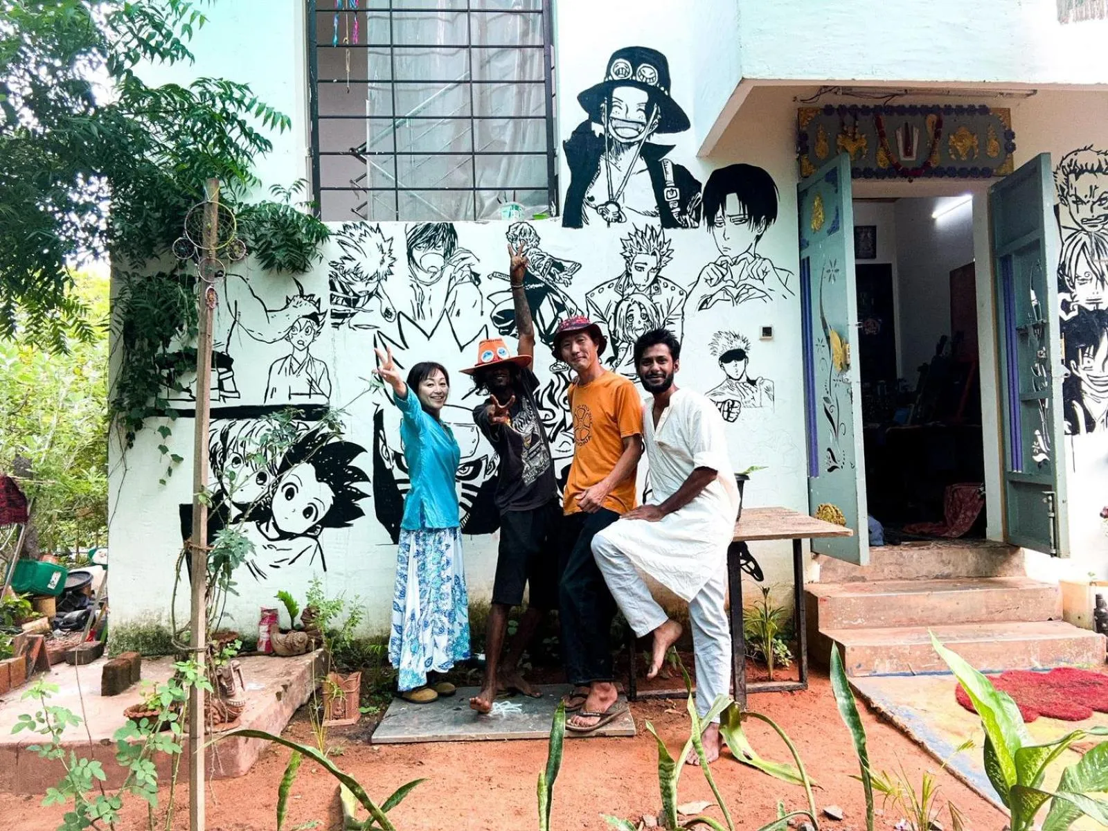 Guests in The Last Stop Backpackers Hostel