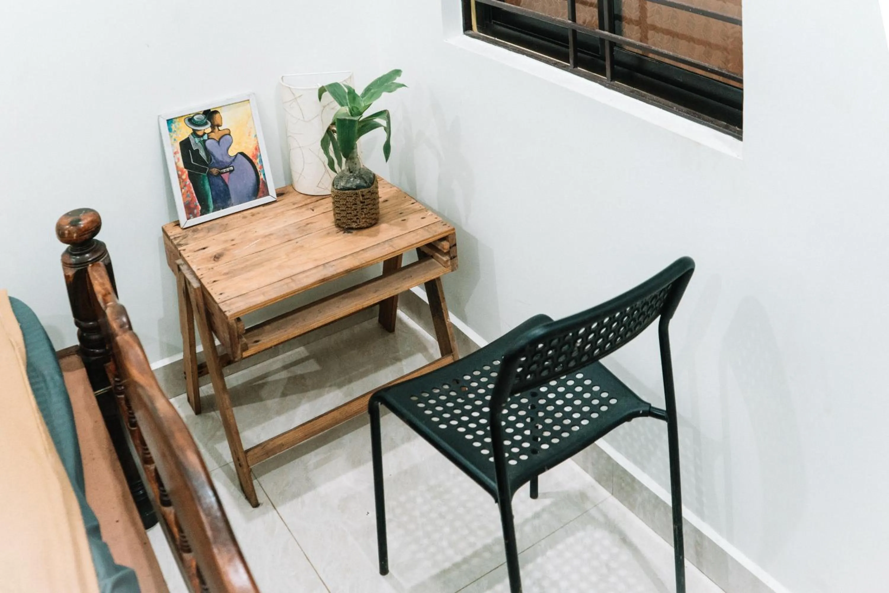 Decorative detail in The Last Stop Backpackers Hostel