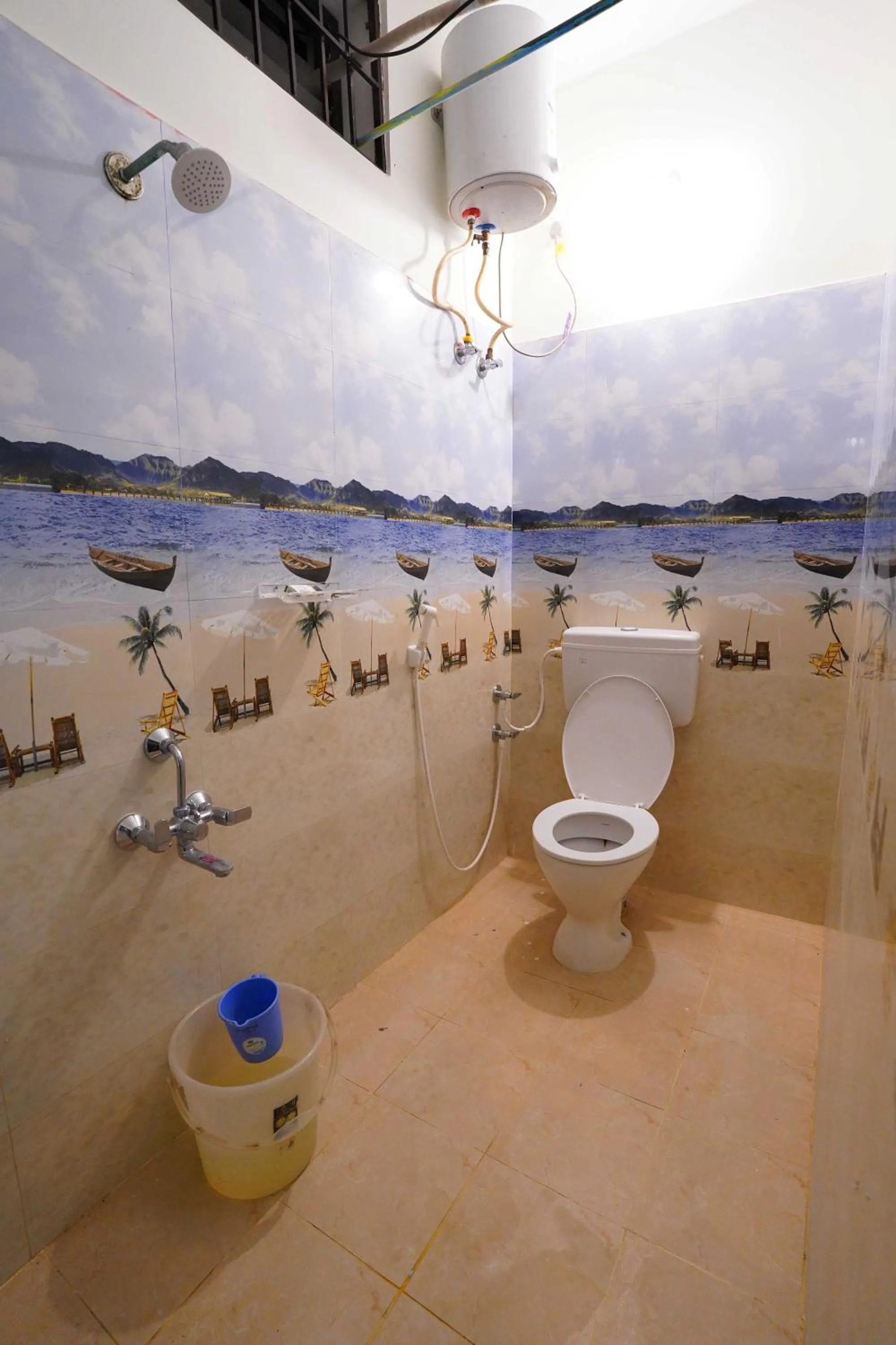 Shower in The Last Stop Backpackers Hostel