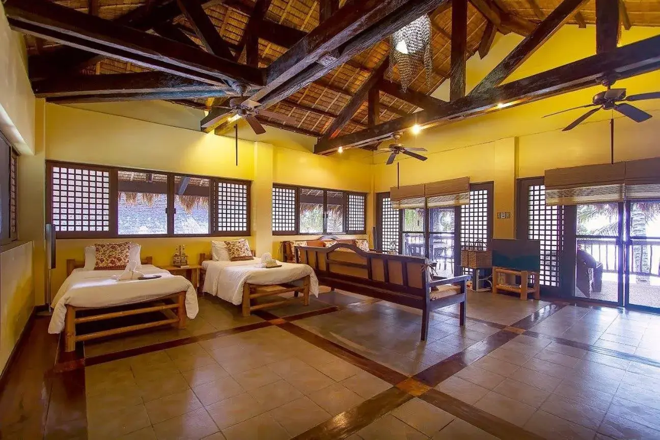 Bed in Nabulao Beach Resort Bed in Nabulao Beach Resort