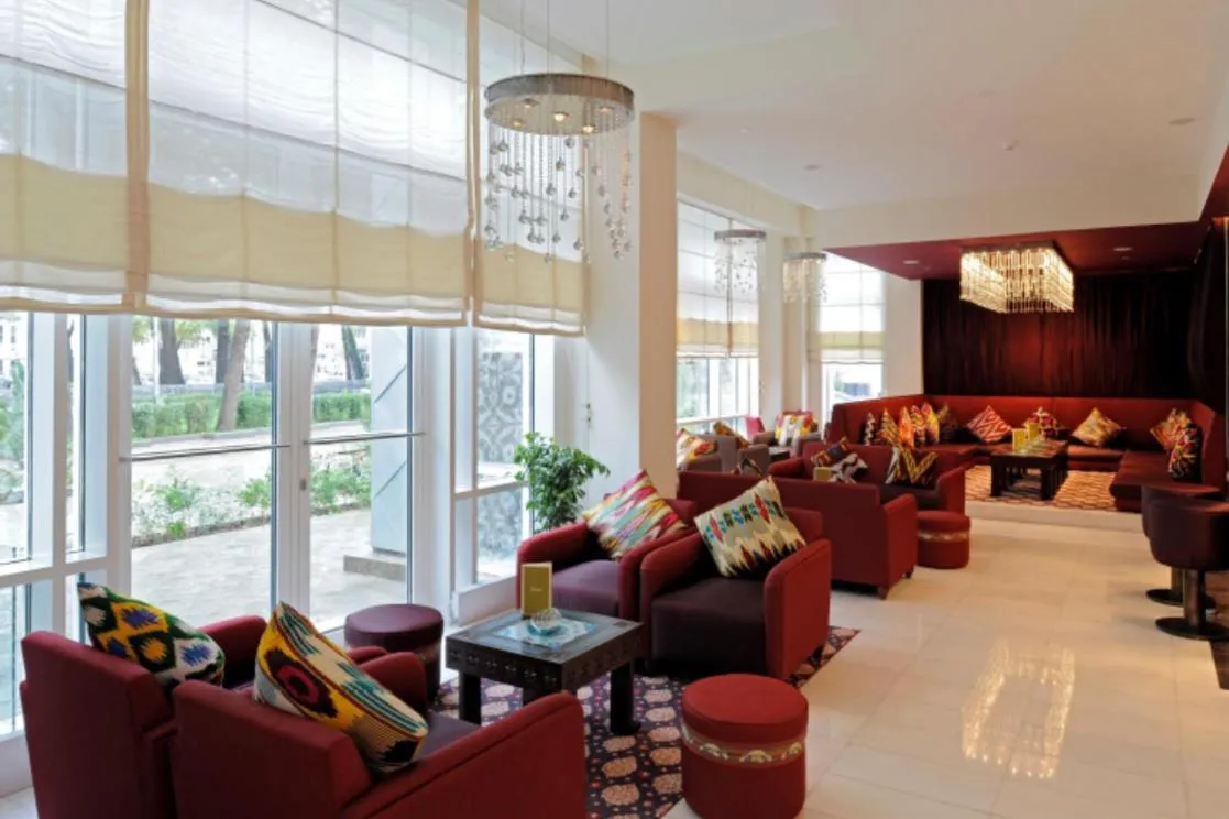 Lounge or bar in Dushanbe Serena Hotel