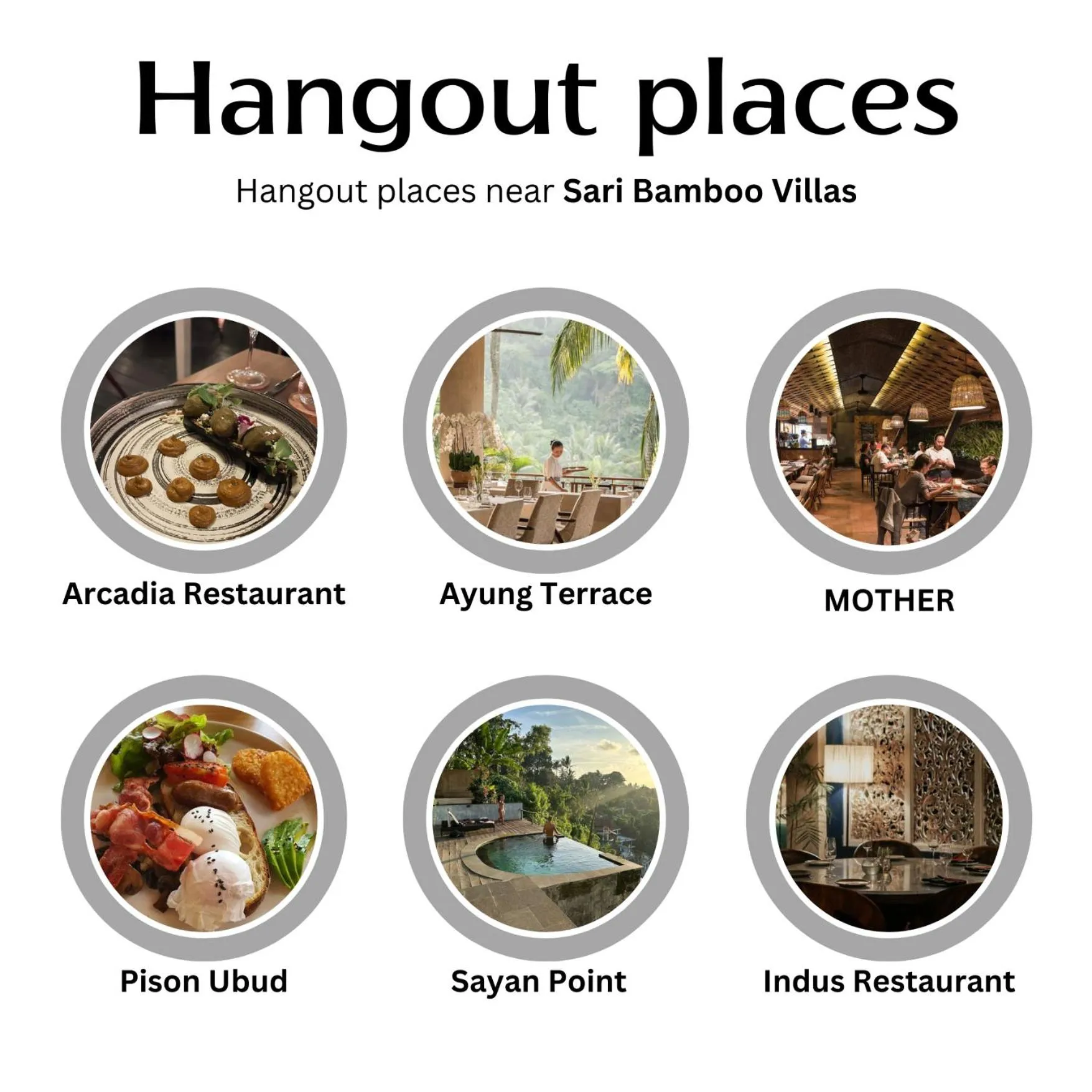 Activities in Sari Bamboo Villas